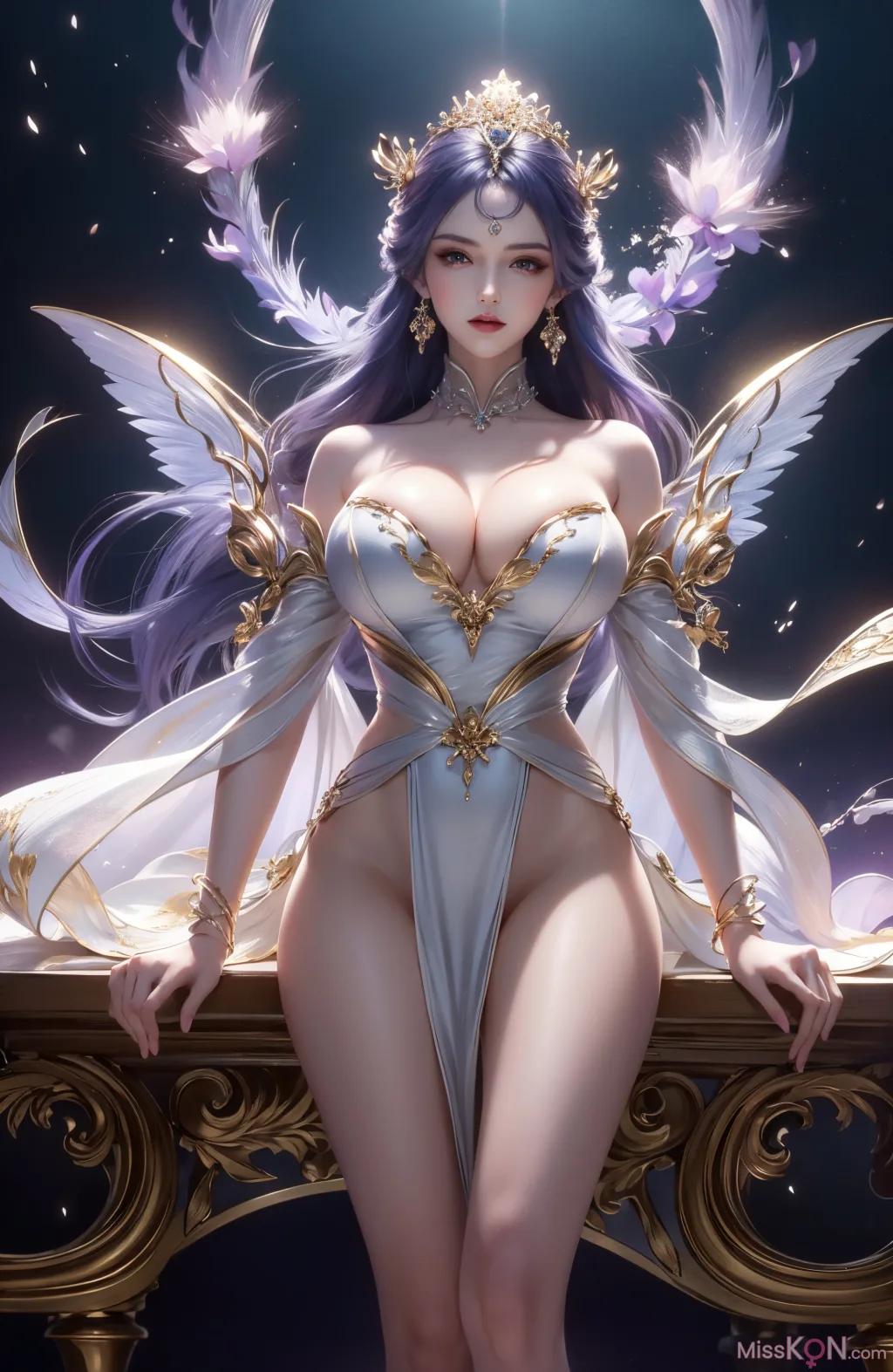 AI Generated] Bai Lian Cheng Shen - Tian Qiong [Mo Ji] (170 photos)