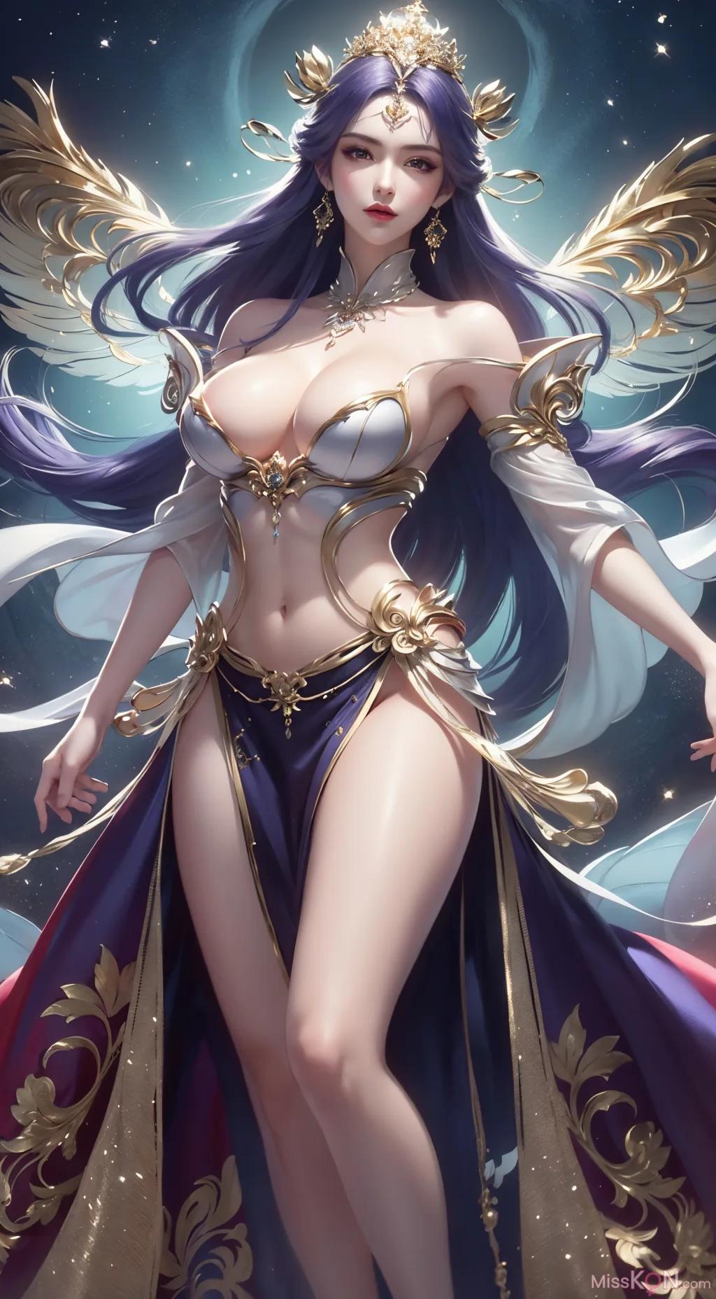 AI Generated] Bai Lian Cheng Shen - Tian Qiong [Mo Ji] (170 photos)