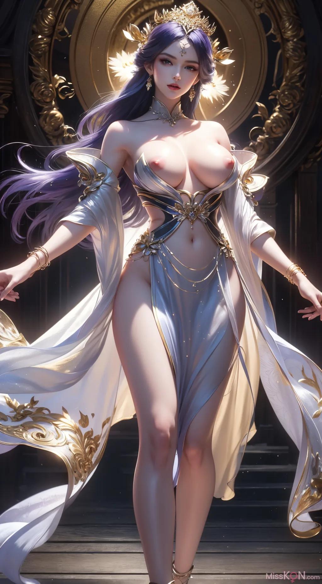 AI Generated] Bai Lian Cheng Shen - Tian Qiong [Mo Ji] (170 photos)