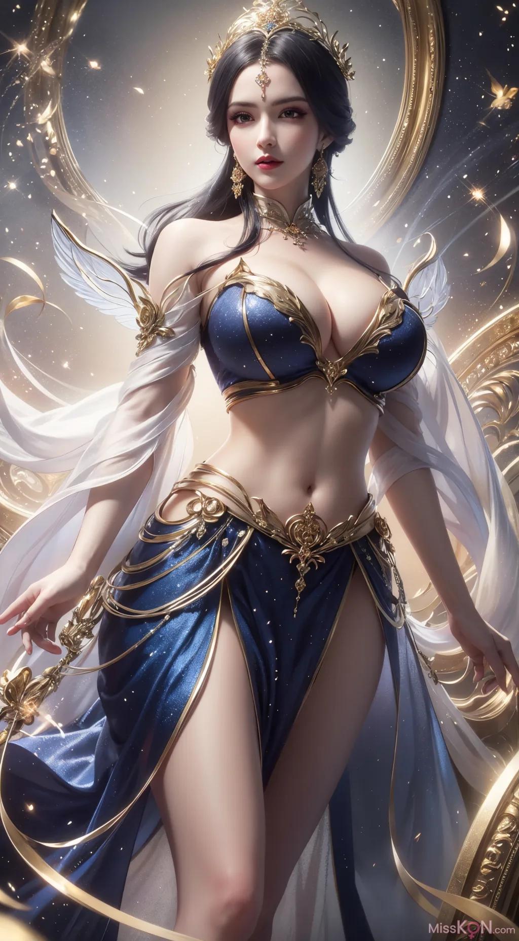 AI Generated] Bai Lian Cheng Shen - Tian Qiong [Mo Ji] (170 photos)