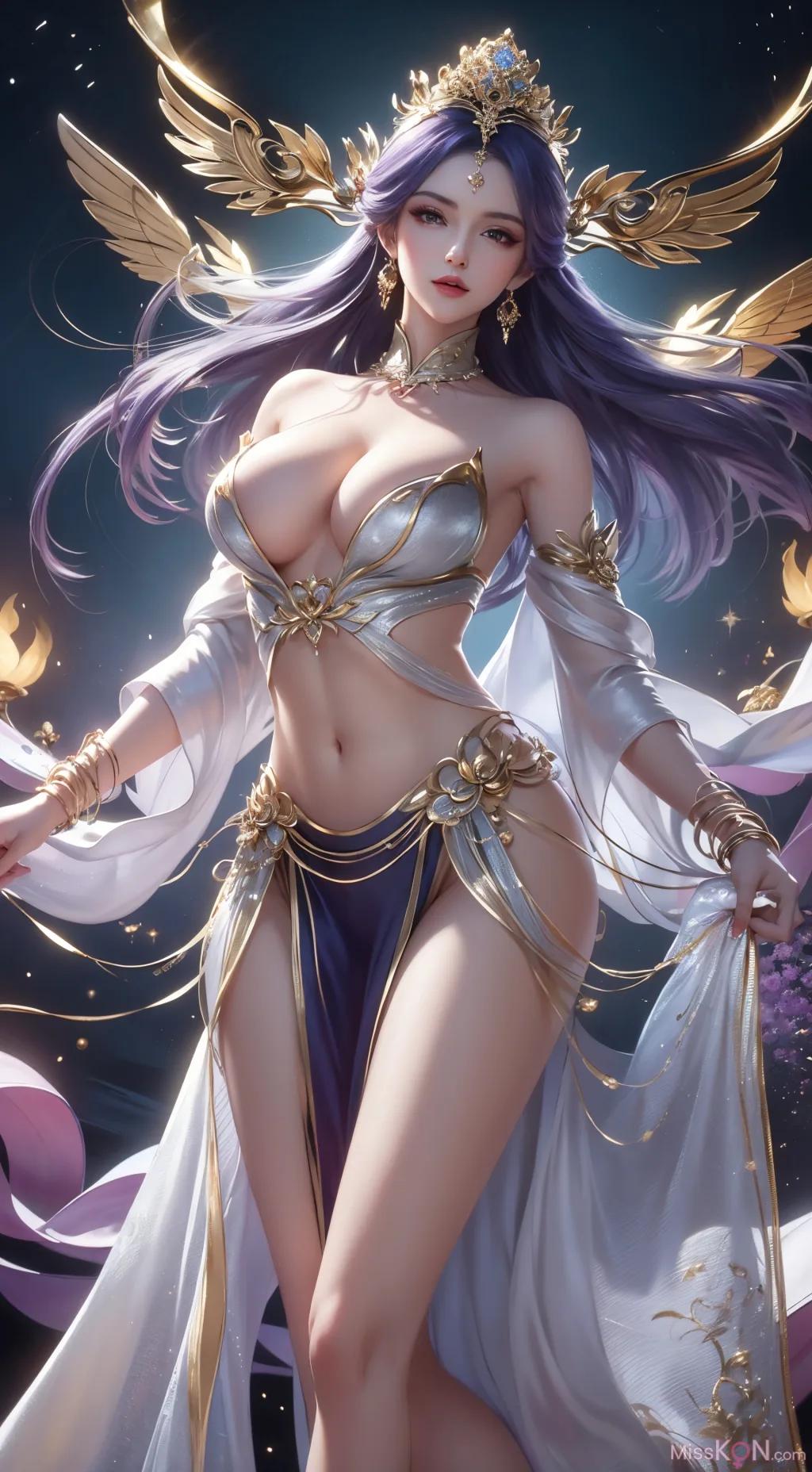 AI Generated] Bai Lian Cheng Shen - Tian Qiong [Mo Ji] (170 photos)