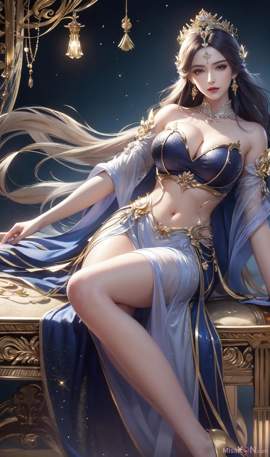 AI Generated] Bai Lian Cheng Shen - Tian Qiong [Mo Ji] (170 photos)