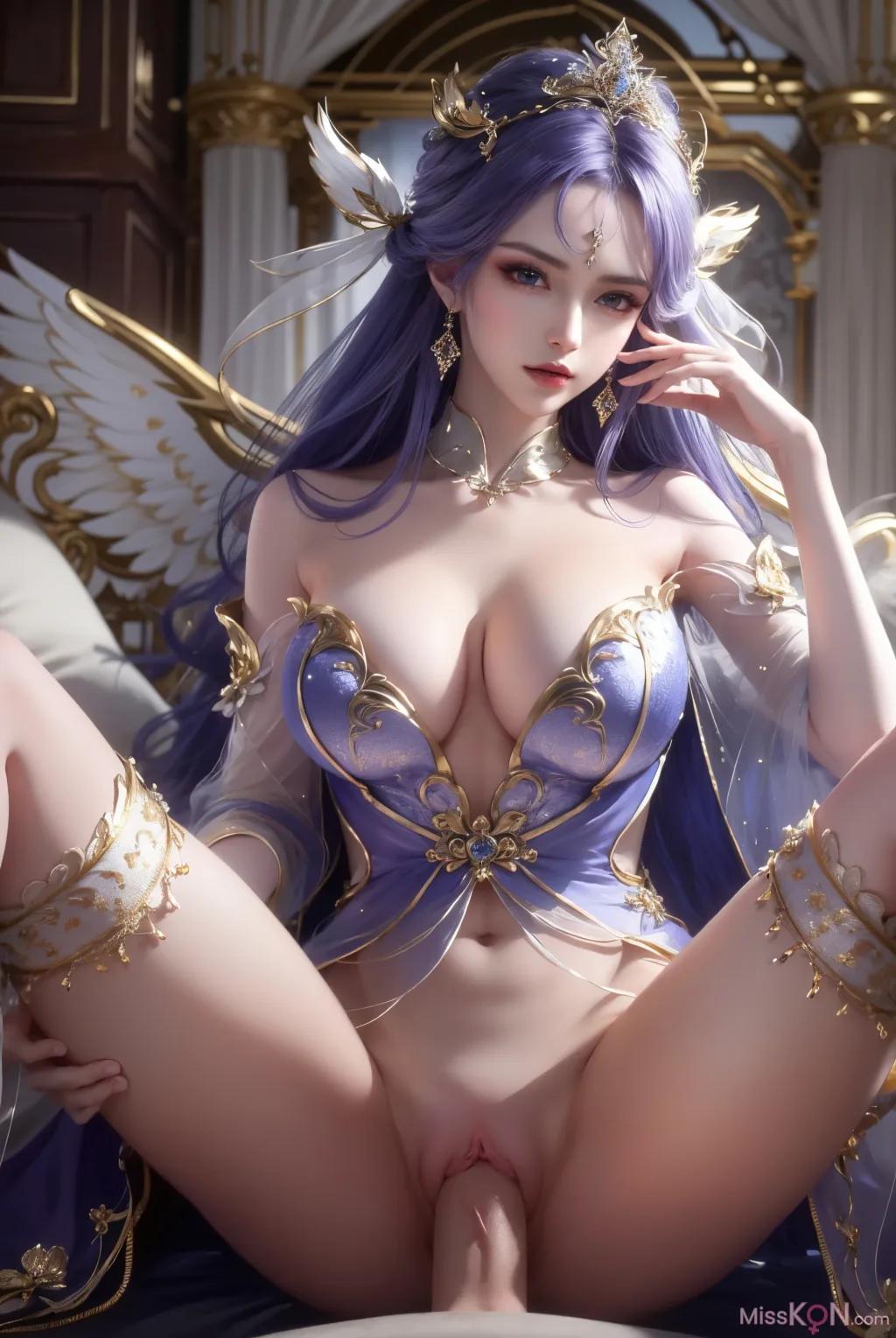 AI Generated] Bai Lian Cheng Shen - Tian Qiong [Mo Ji] (170 photos)