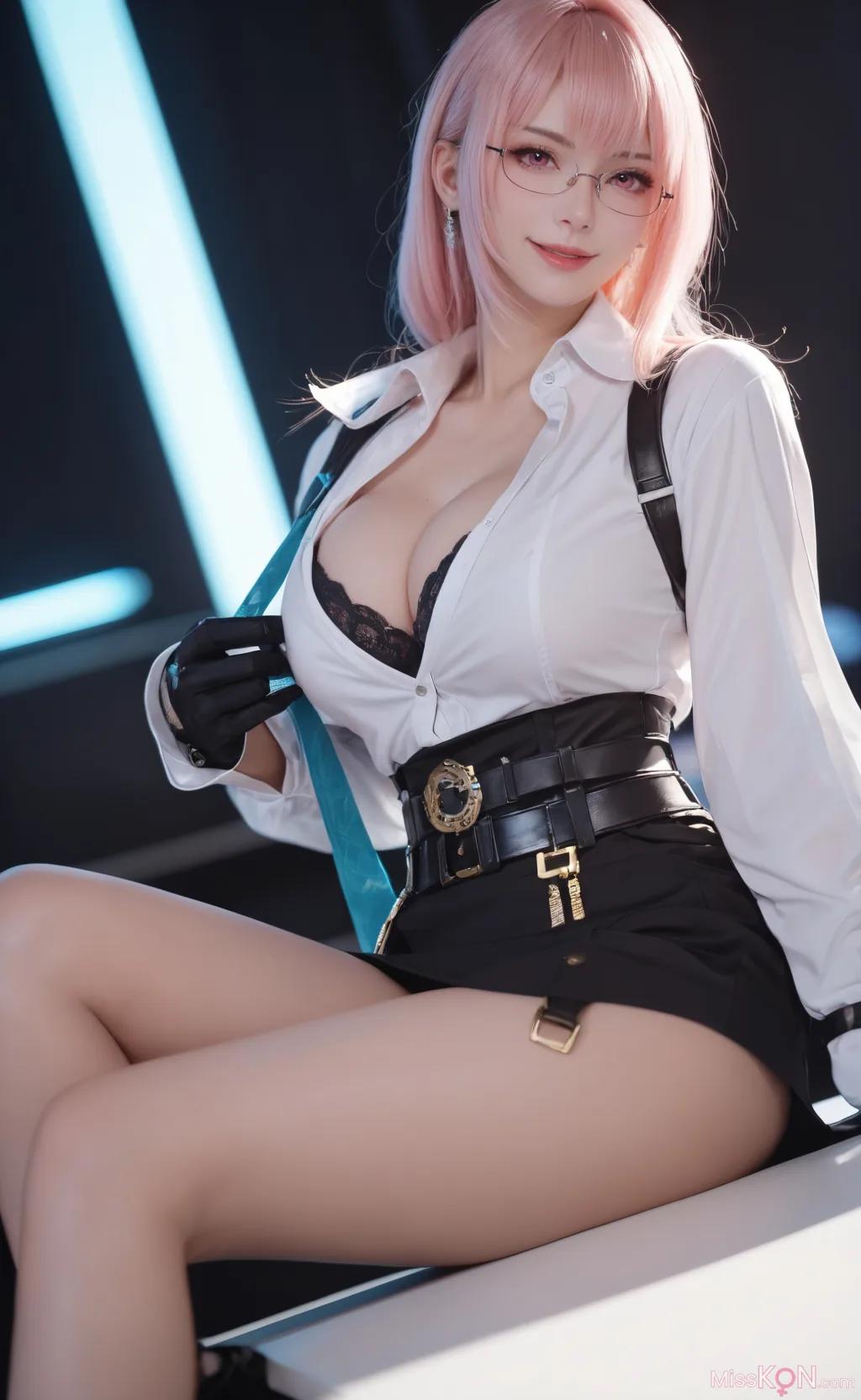[AI Generated]絕區零-月城柳COS【墨蹟】（306 photos）