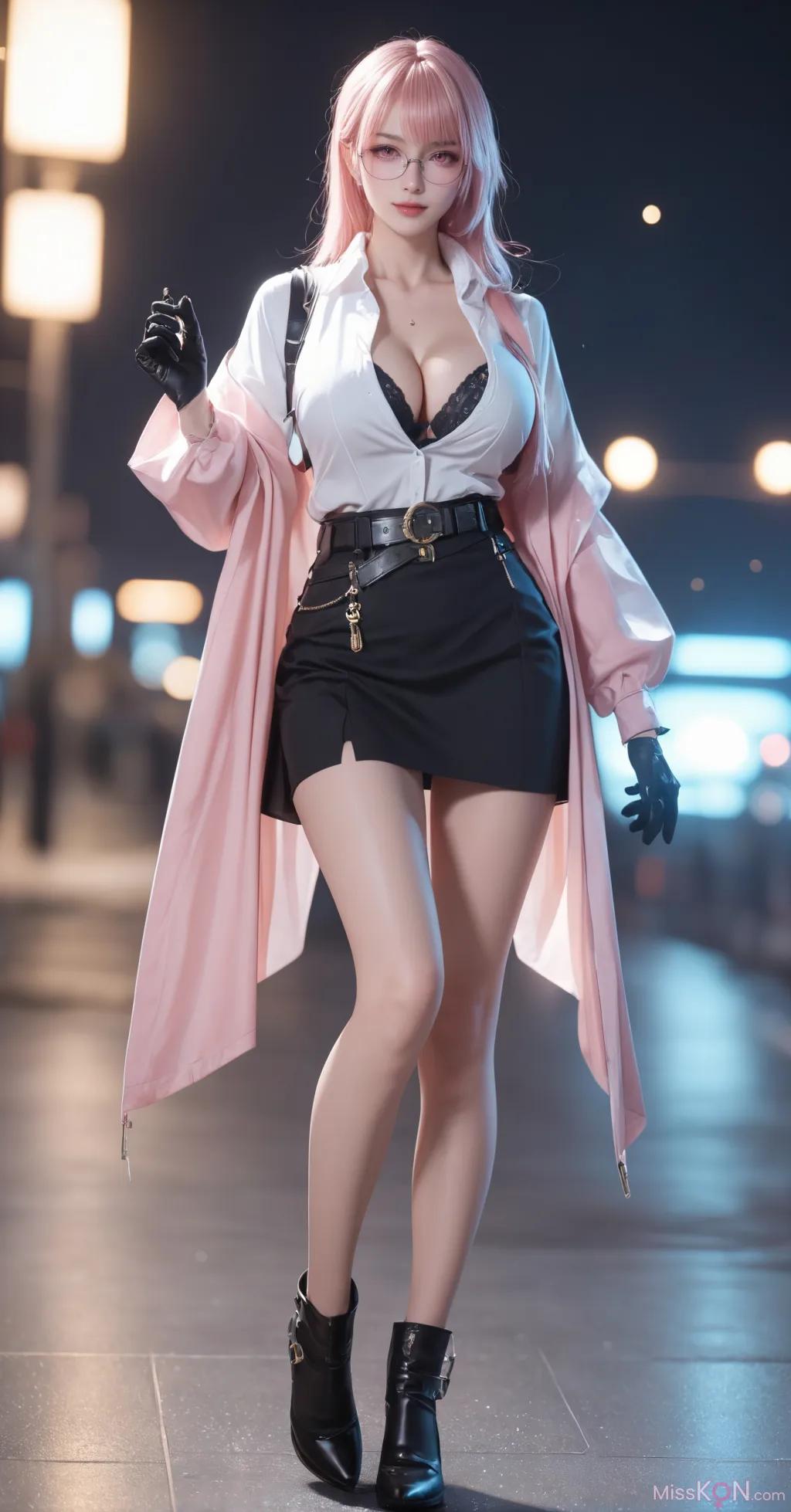 [AI Generated]絕區零-月城柳COS【墨蹟】（306 photos）