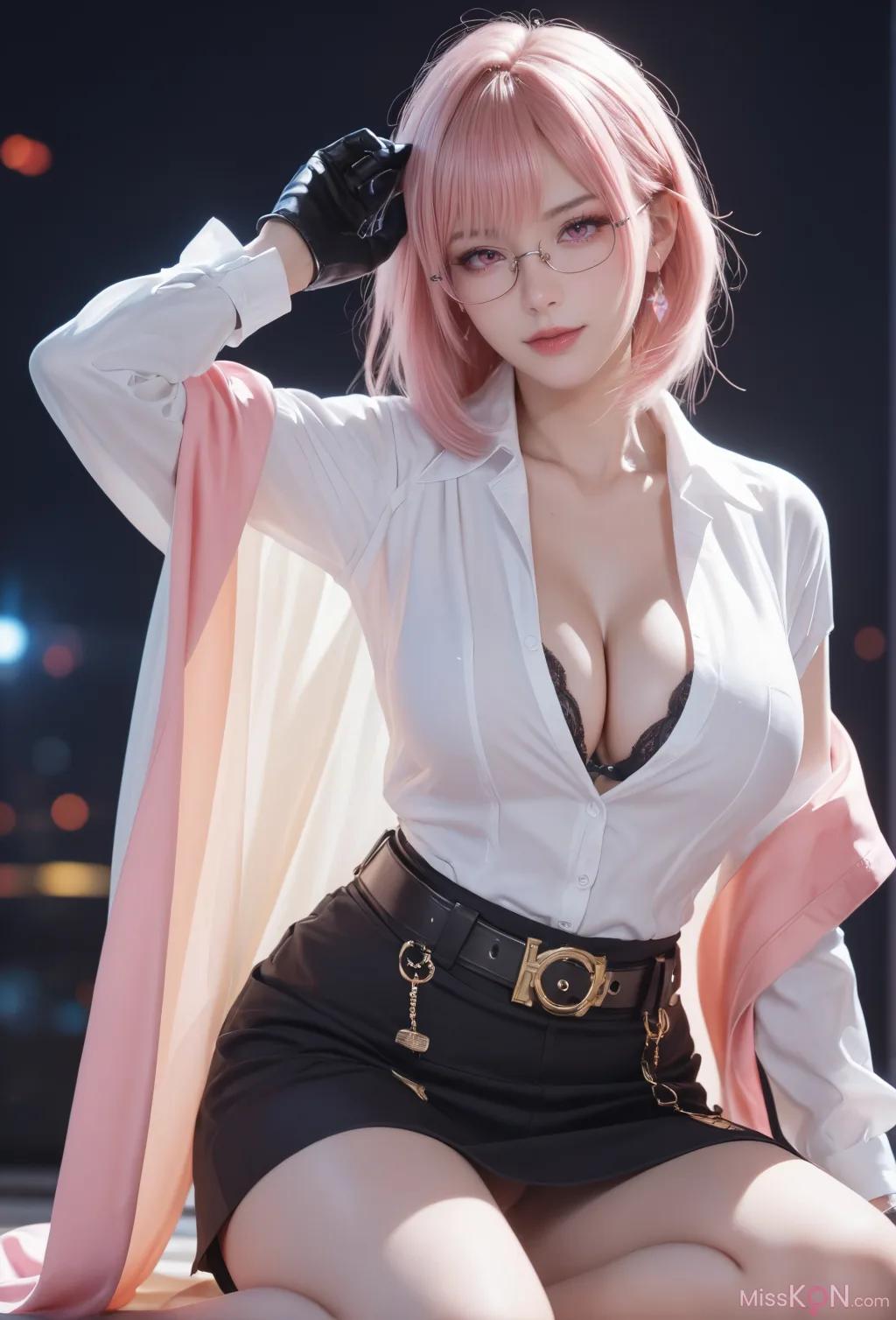 [AI Generated] 绝区零-月城柳COS【墨迹】 (306 photos)