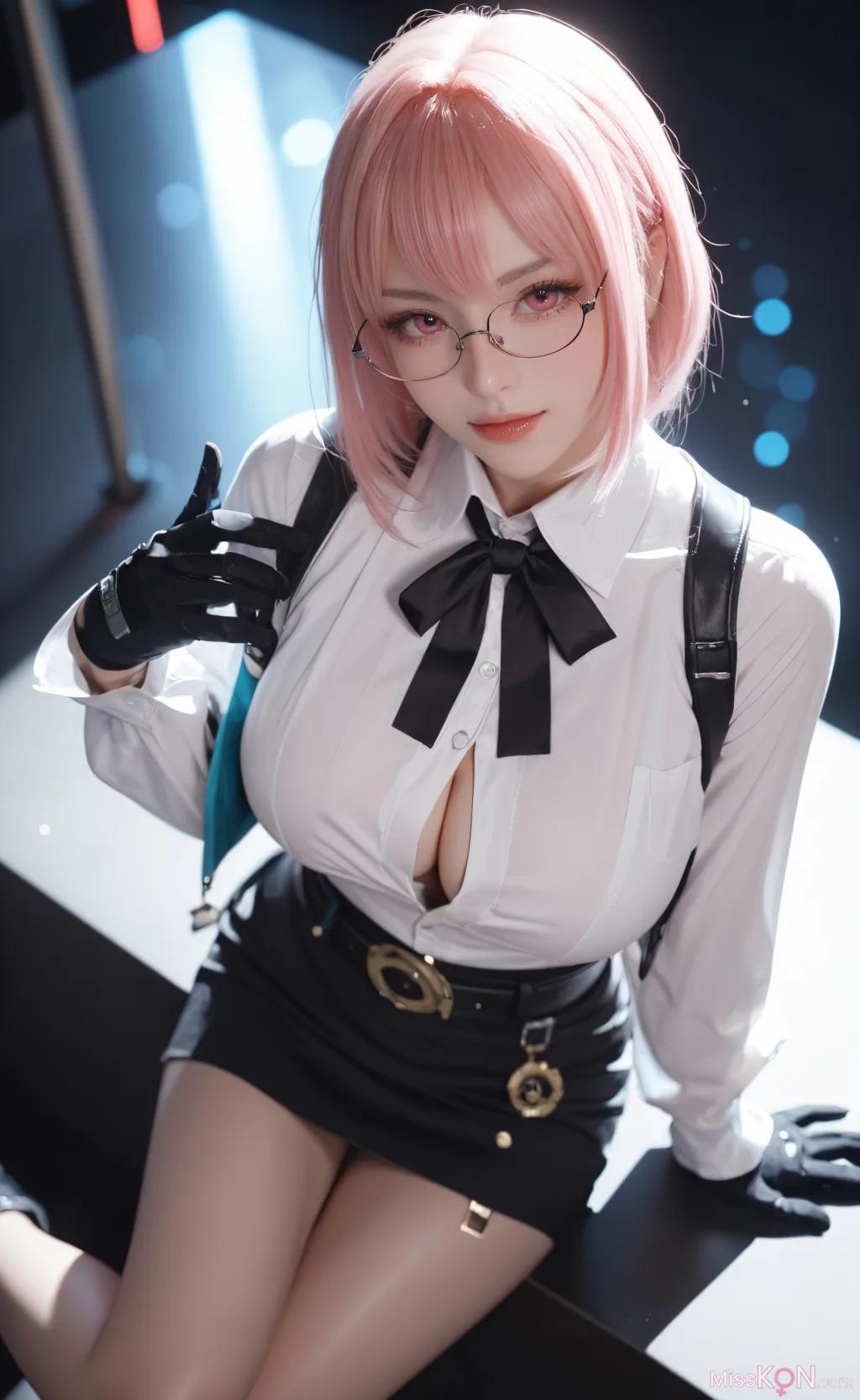 [AI Generated] 绝区零-月城柳COS【墨迹】 (306 photos)