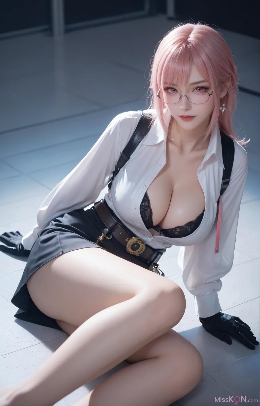[AI Generated] 绝区零-月城柳COS【墨迹】 (306 photos)