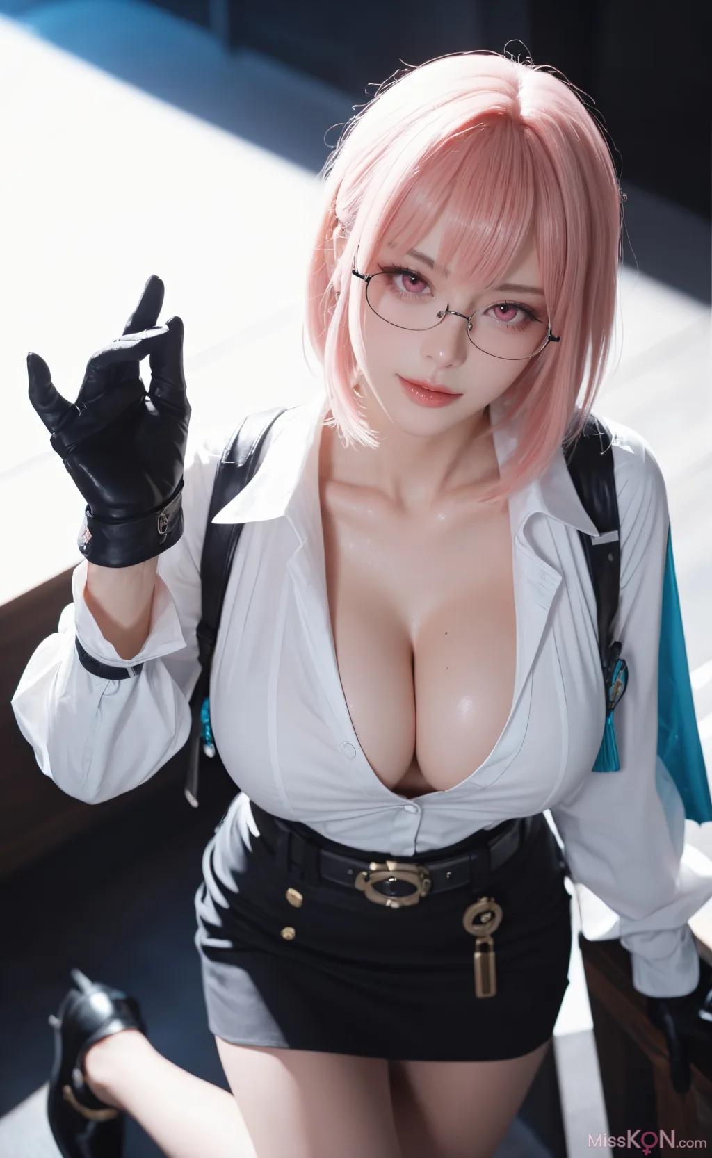 [AI Generated] 绝区零-月城柳COS【墨迹】 (306 photos)