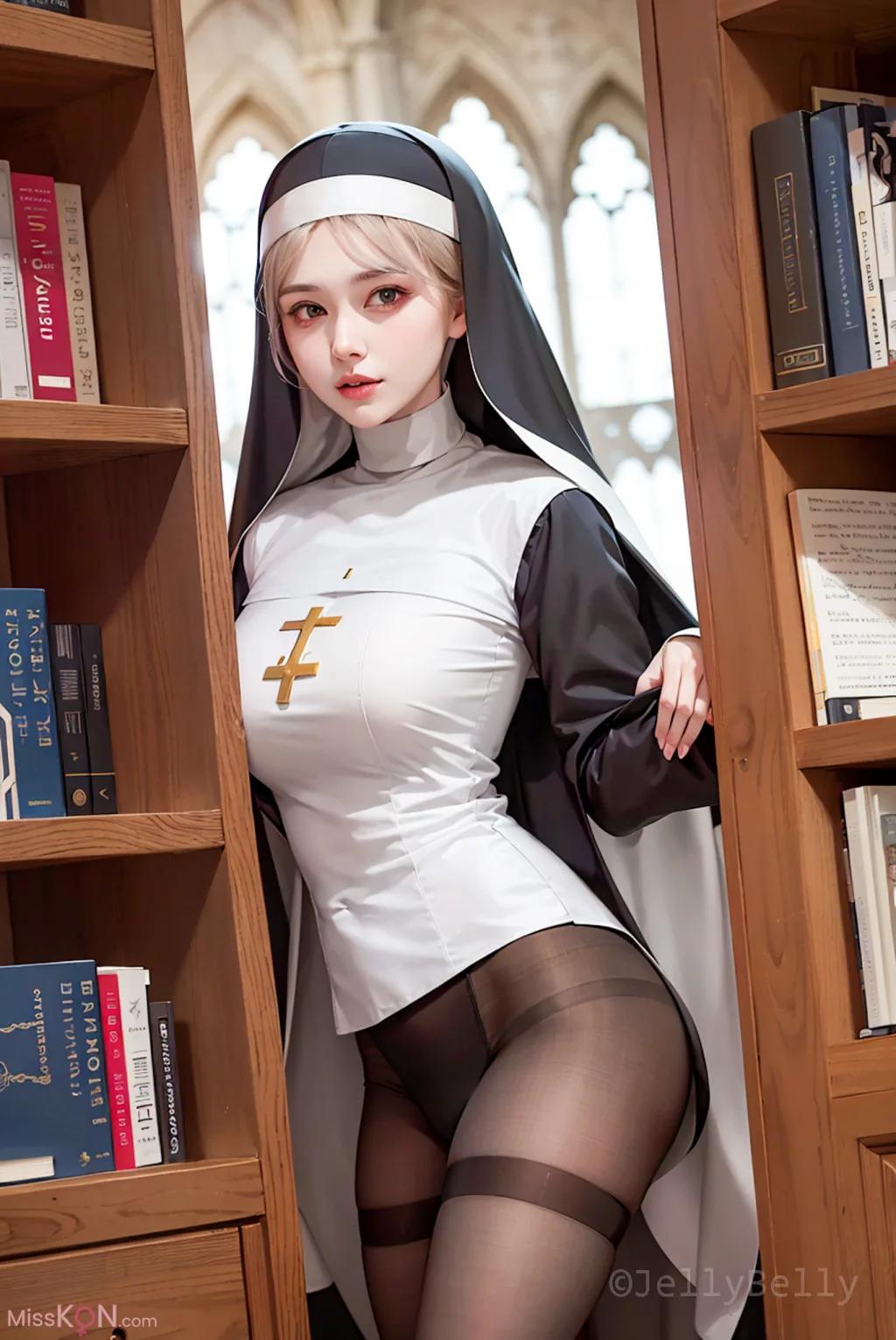 AI Generated] JellyBelly: Nun (164 photos)
