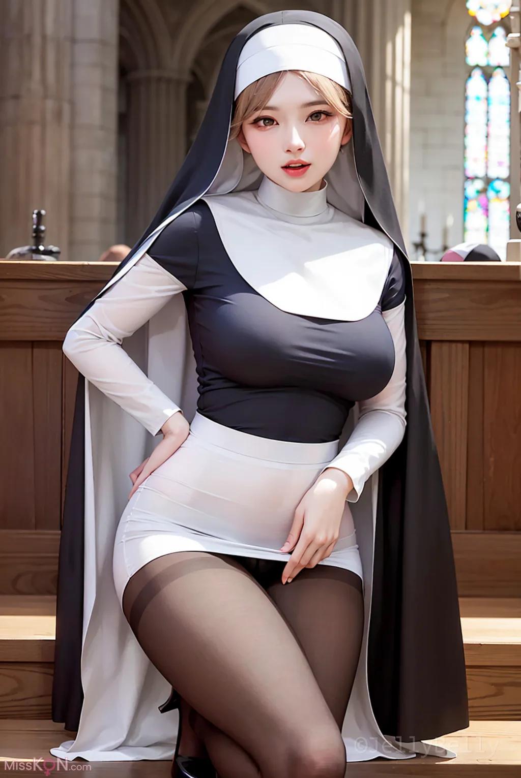 AI Generated] JellyBelly: Nun (164 photos)