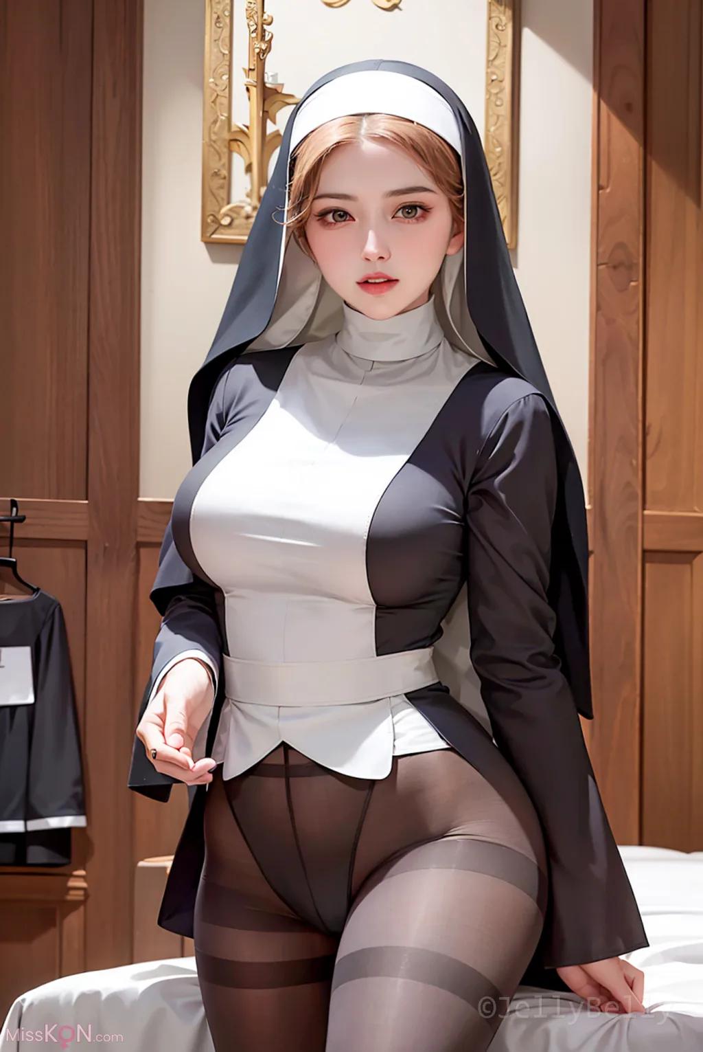 AI Generated] JellyBelly: Nun (164 photos)