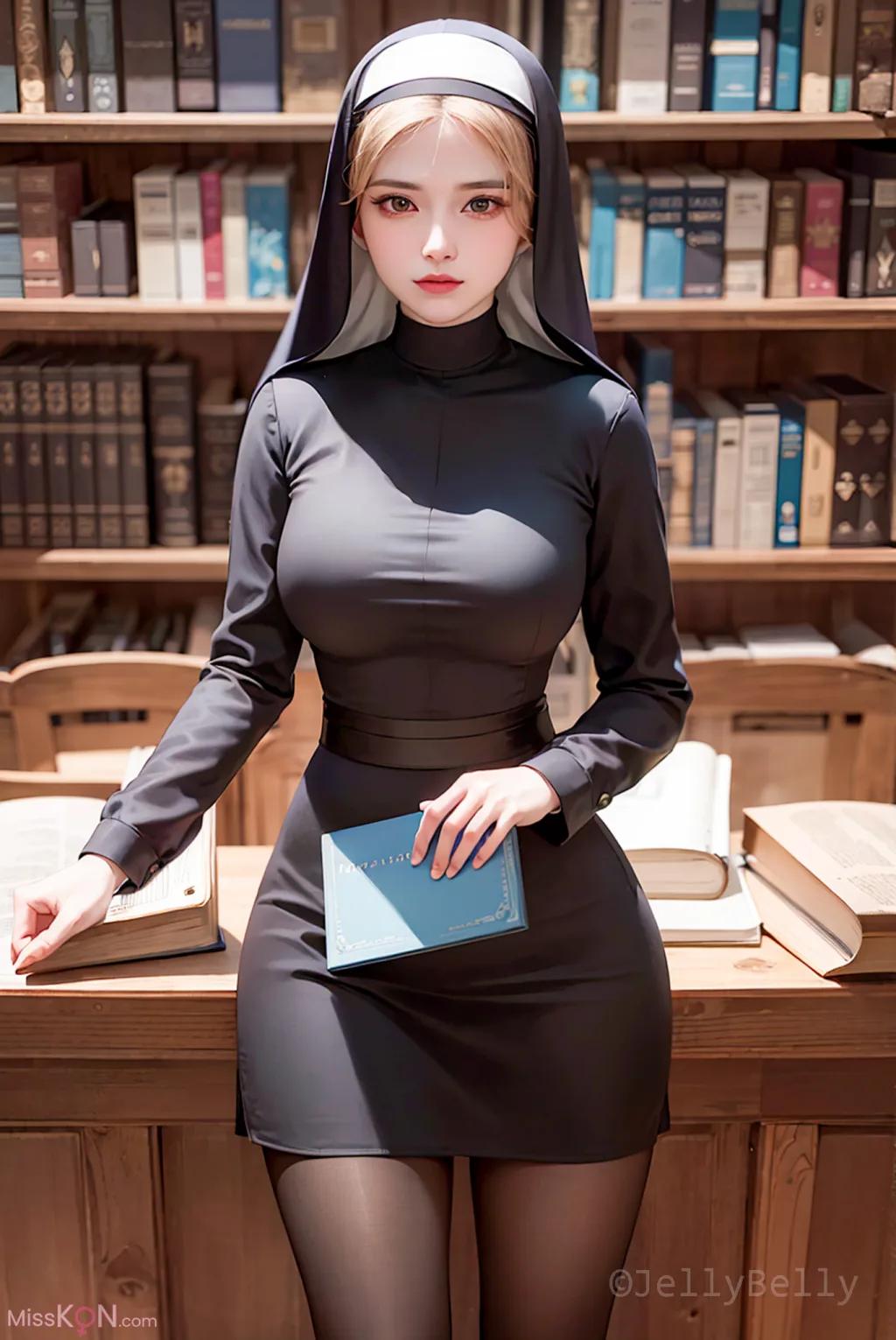 AI Generated] JellyBelly: Nun (164 photos)
