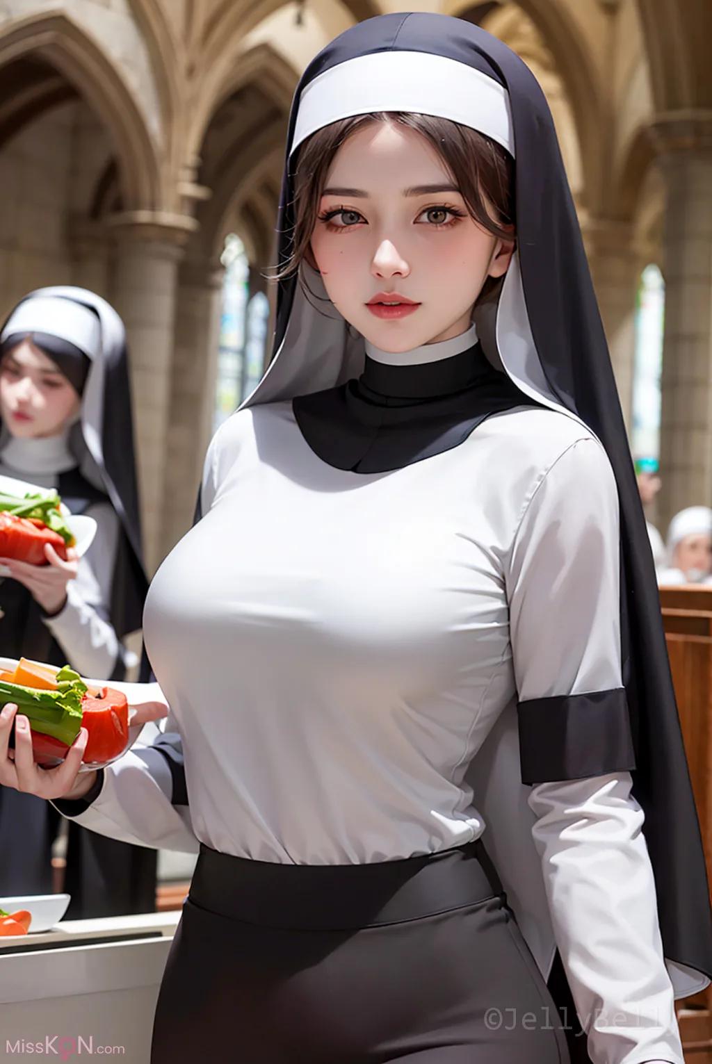 AI Generated] JellyBelly: Nun (164 photos)
