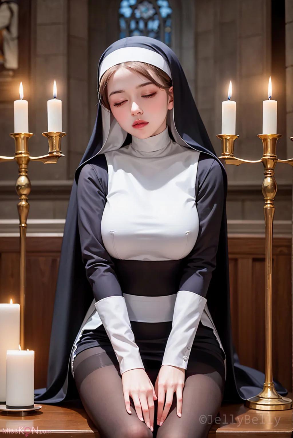 AI 생성] 젤리벨리: Nun (164 사진)