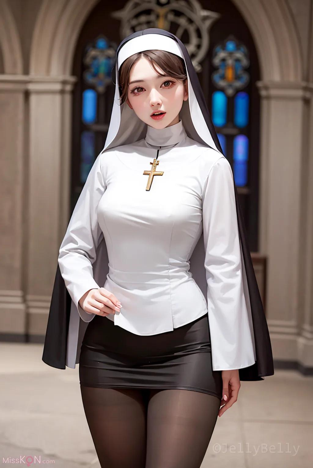 AI 생성] 젤리벨리: Nun (164 사진)