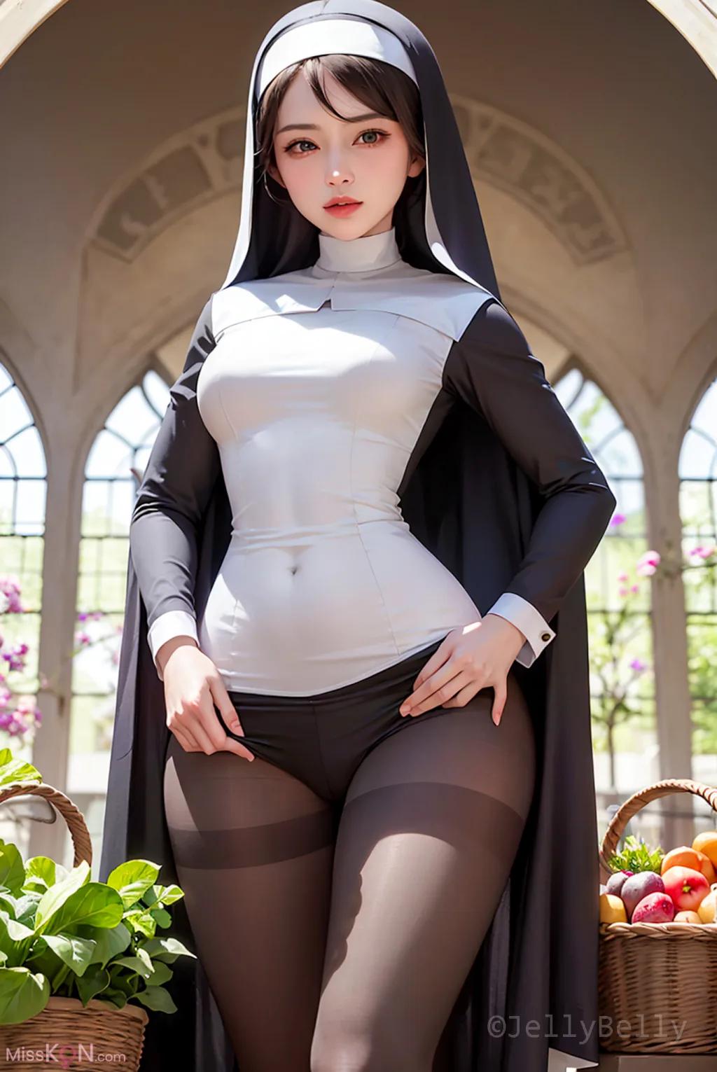 AI Generated] JellyBelly: Nun (164 photos)