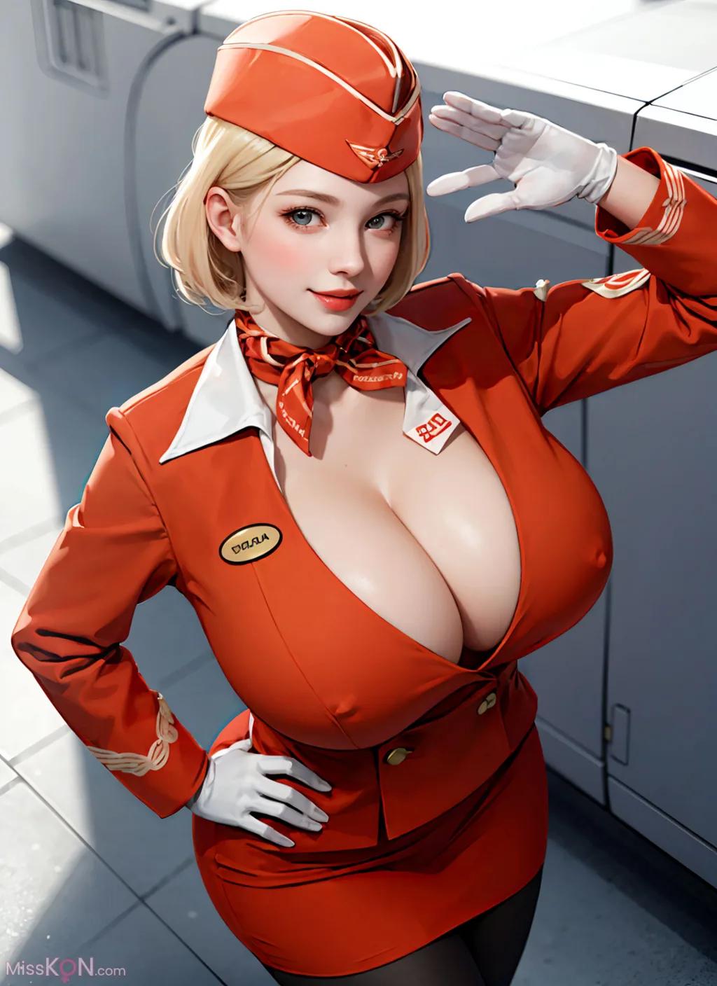 AI 生成] 美しい – Stewardess_extra (86枚の写真)