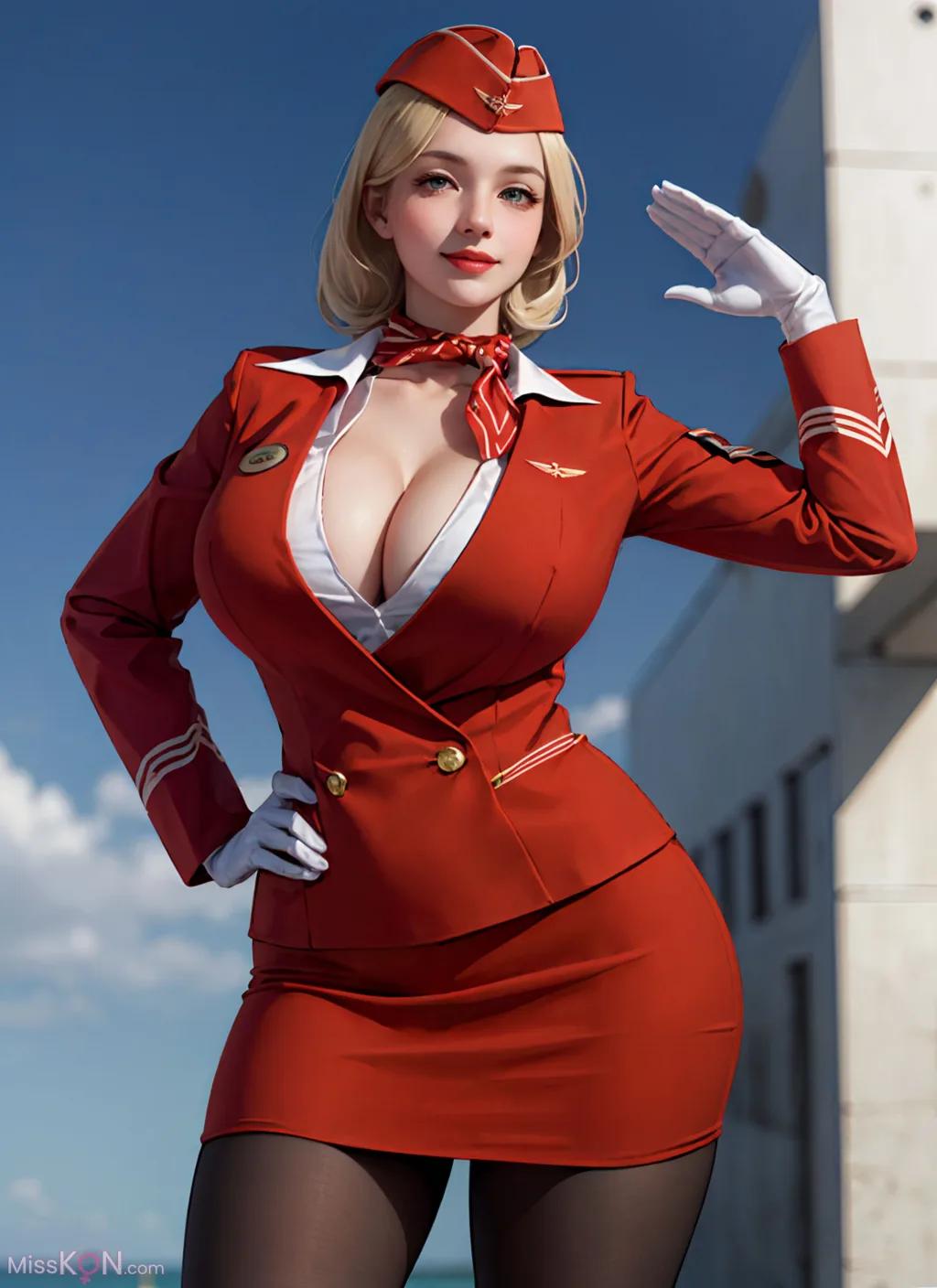 AI 生成] 美しい – Stewardess_extra (86枚の写真)