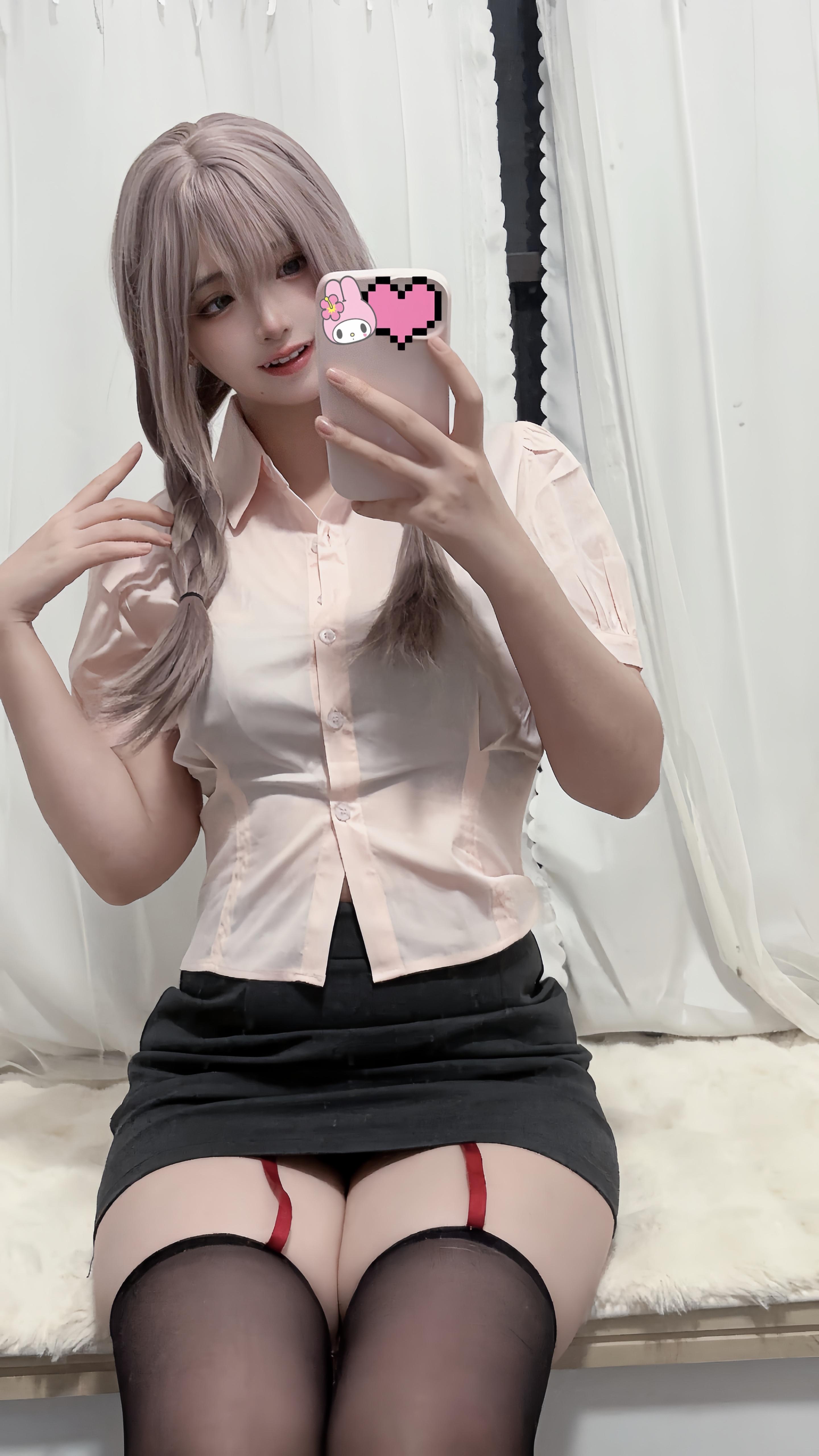 Crazy Cat ss Fantia Tháng 1 2024 Tất Đen 79P