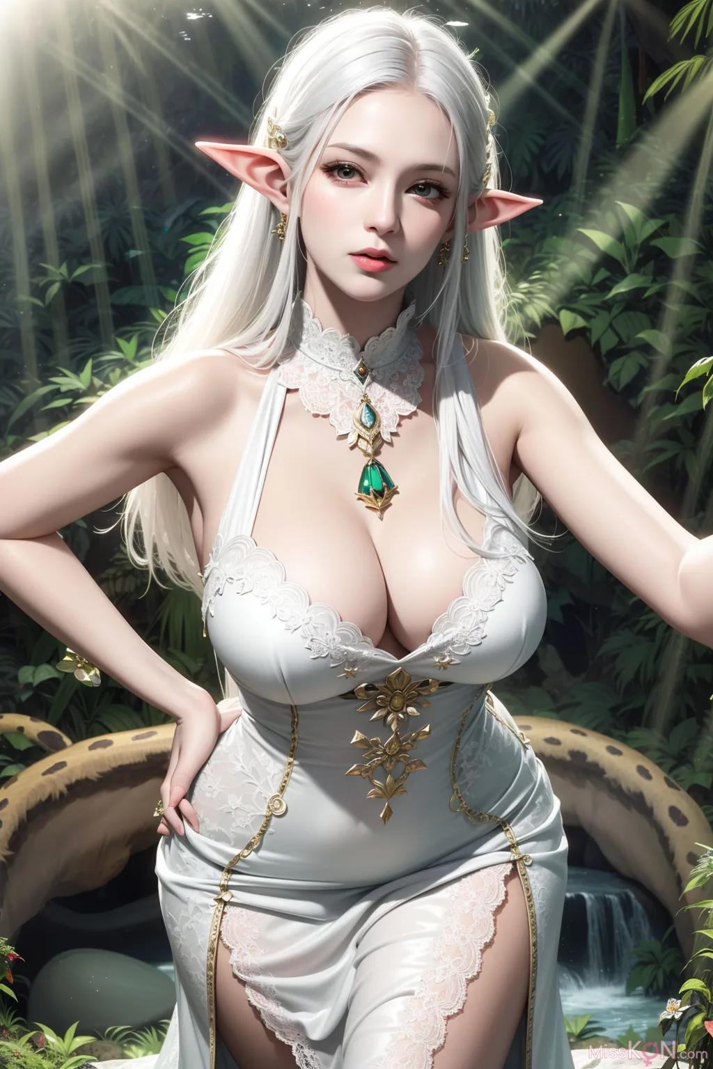 AI 生成] 美麗 – Jungle Elf_extra (150 張照片)