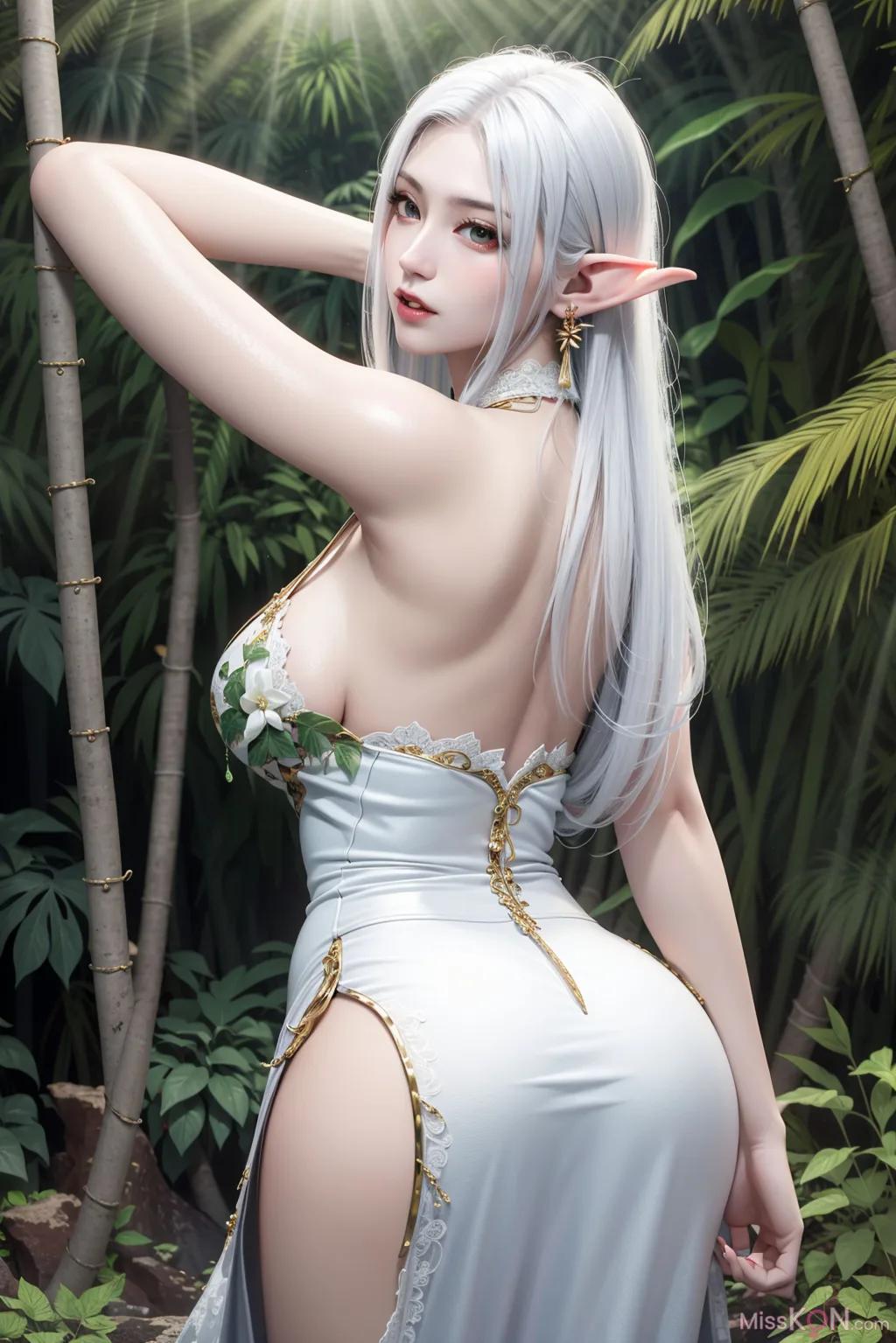 AI生成] 美しい – ジャングルエルフ_エクストラ (150枚の写真)