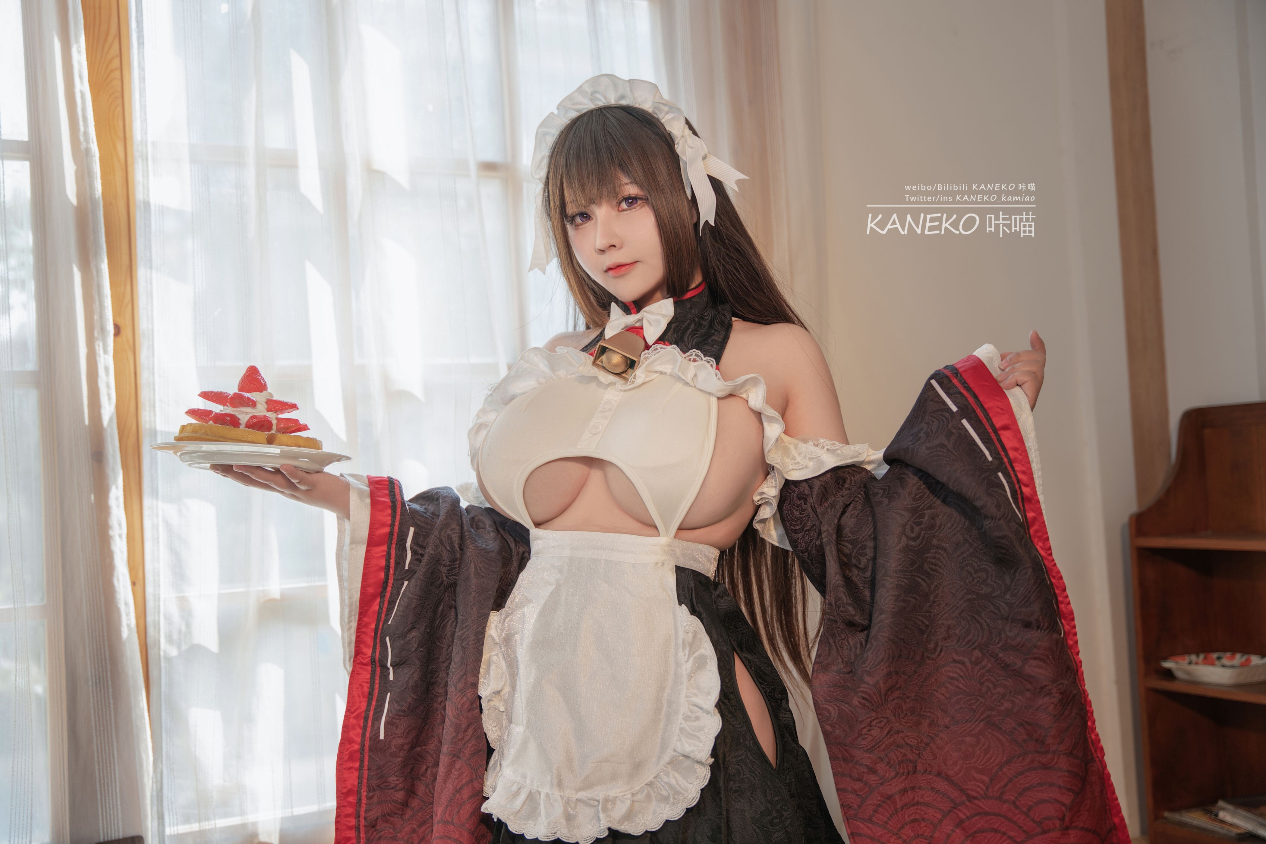 KANEKO_咔喵 - 樫野牛牛女仆 35P2V