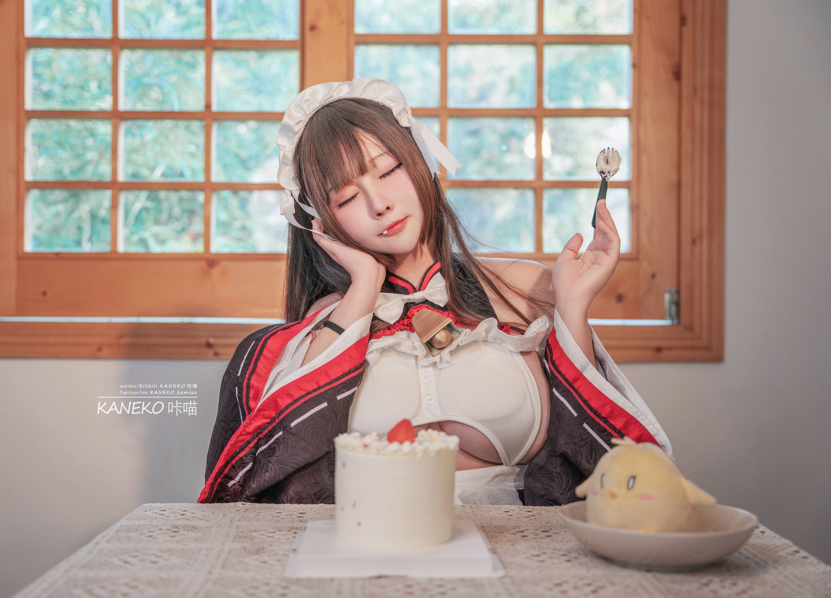 KANEKO_咔喵 - 樫野牛牛女仆 35P2V