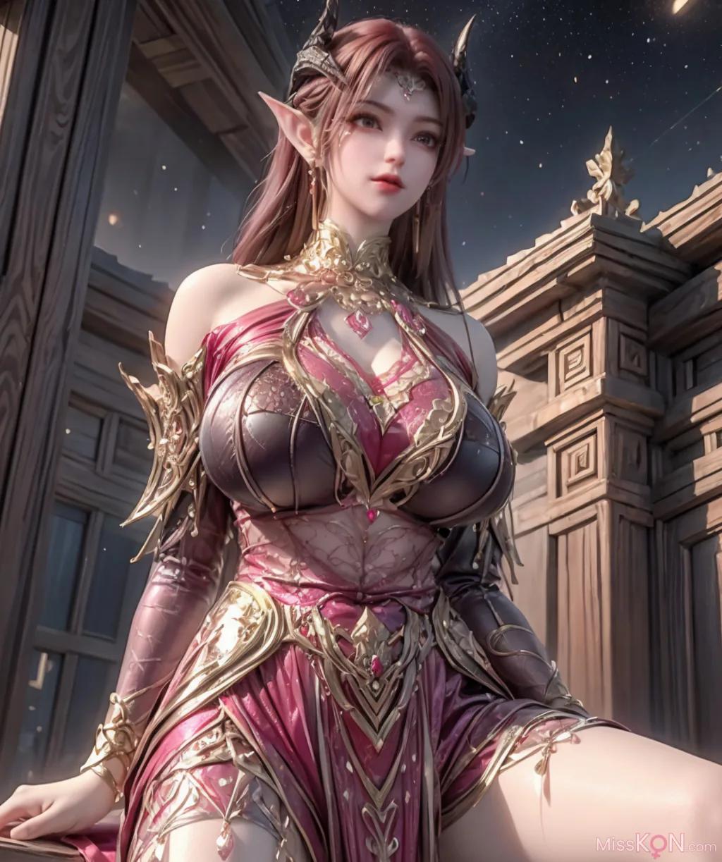 [AI Generated] 百炼成神-妖夜 (68 photos)