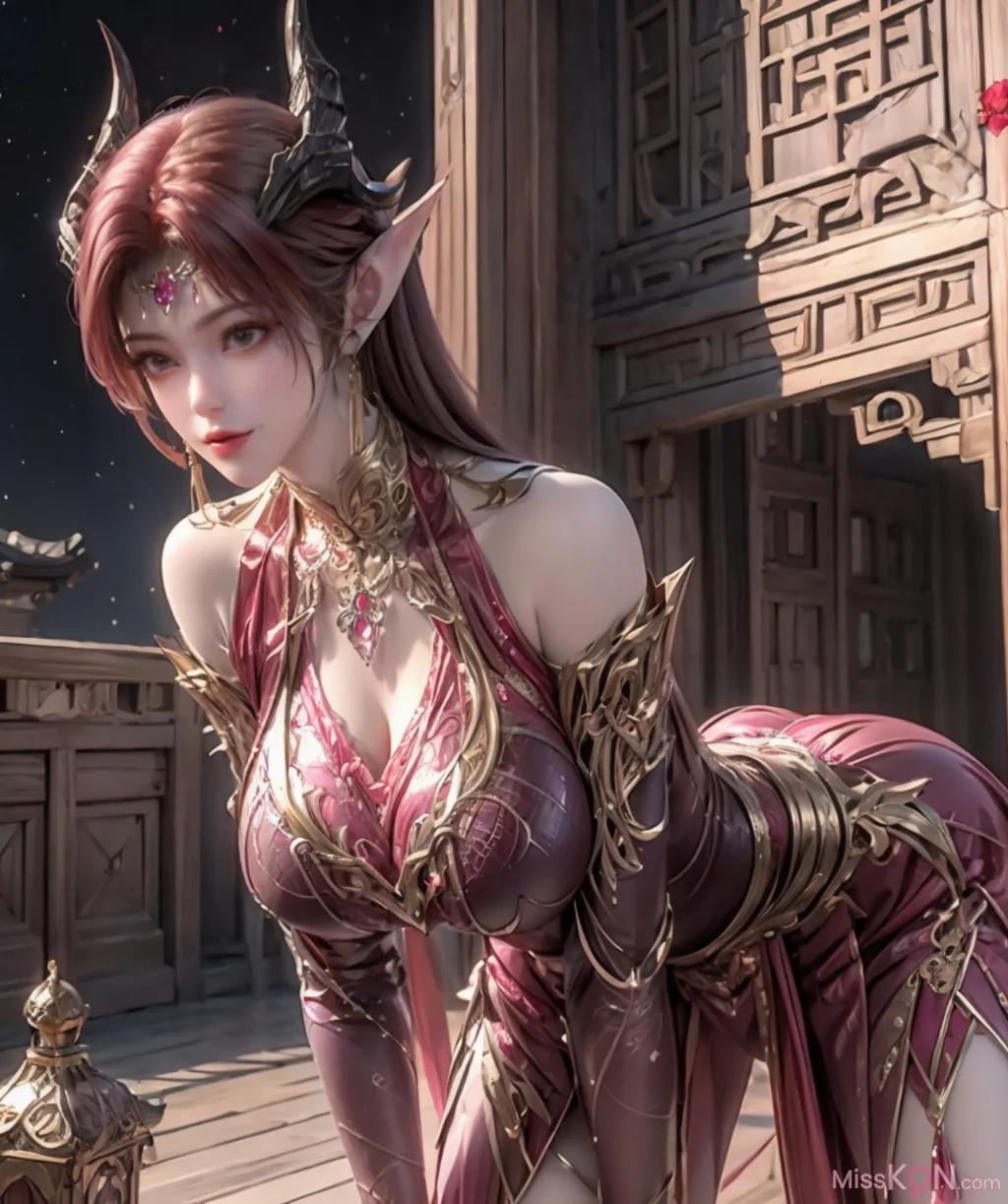 AI Generated Bai Lian Cheng Shen - Yao Ye (68 photos)