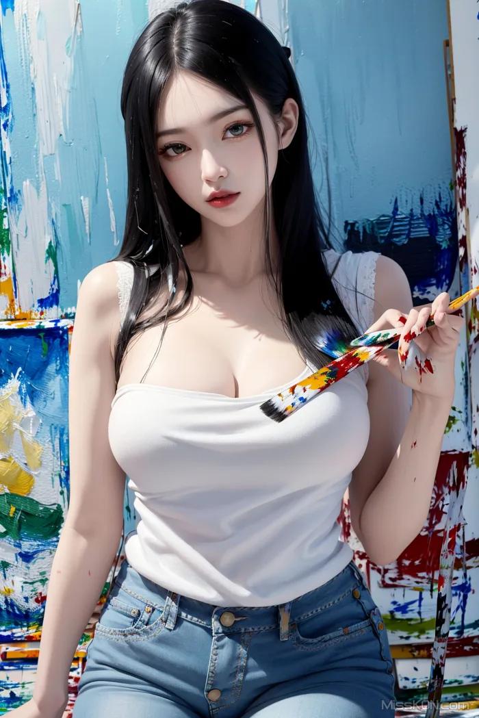 AI 生成] 美麗：繪畫 Art_extra (130 張照片)