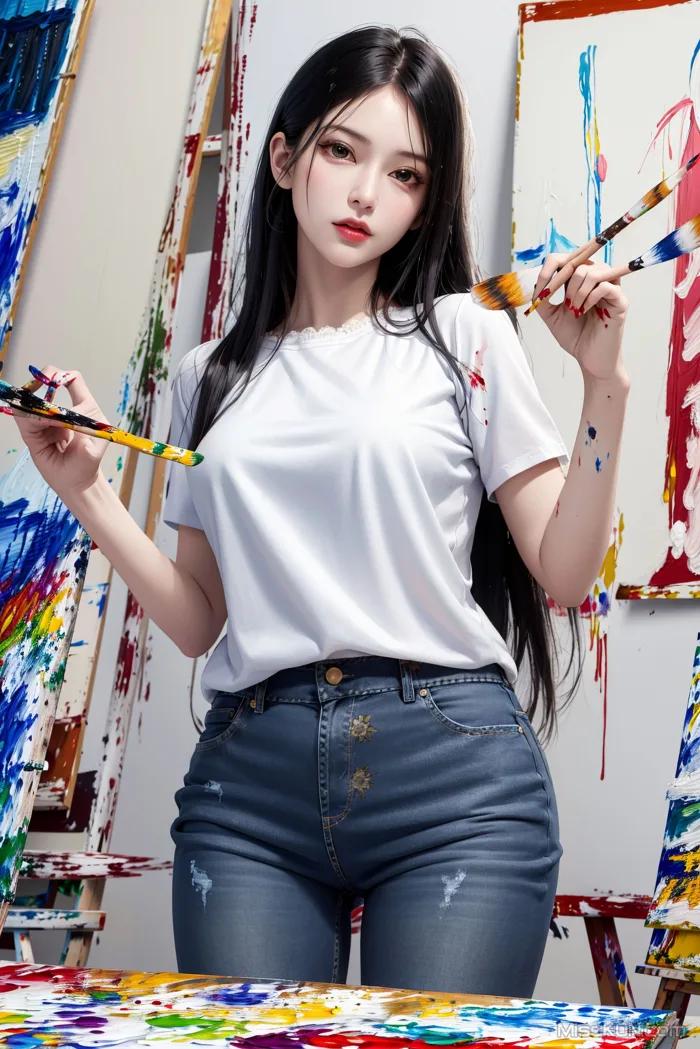 AI 生成] 美麗：繪畫 Art_extra (130 張照片)