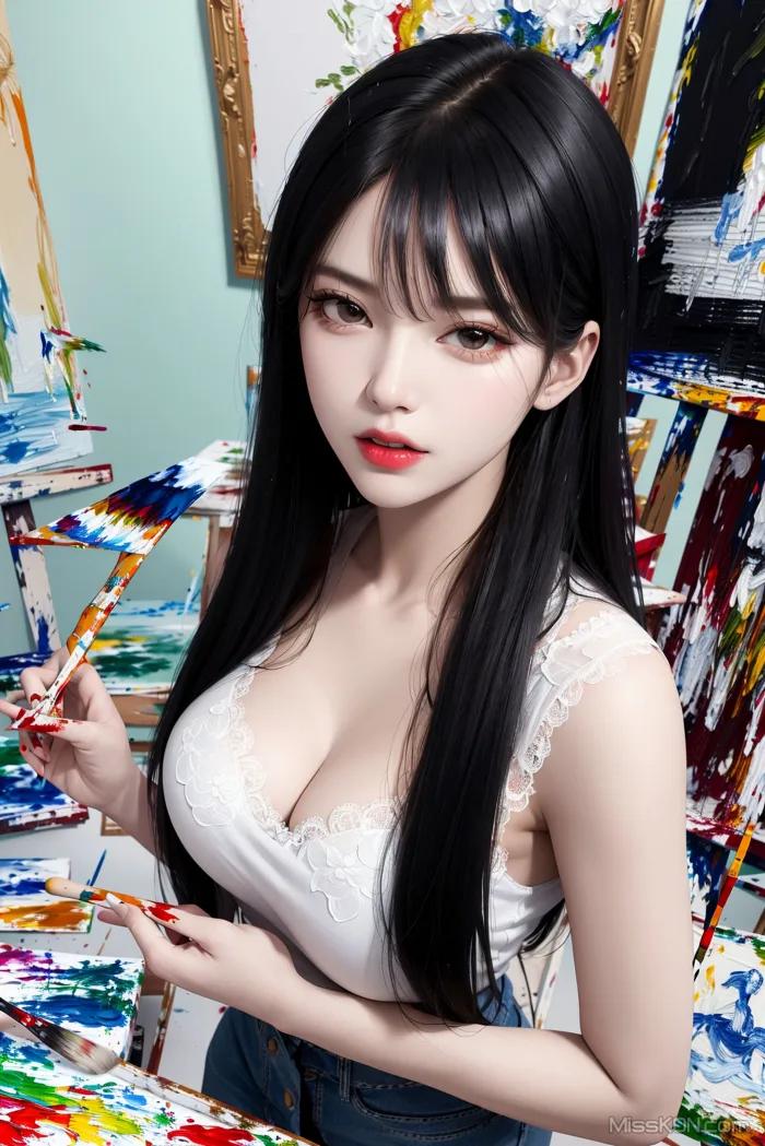 AI 生成] 美麗：繪畫 Art_extra (130 張照片)