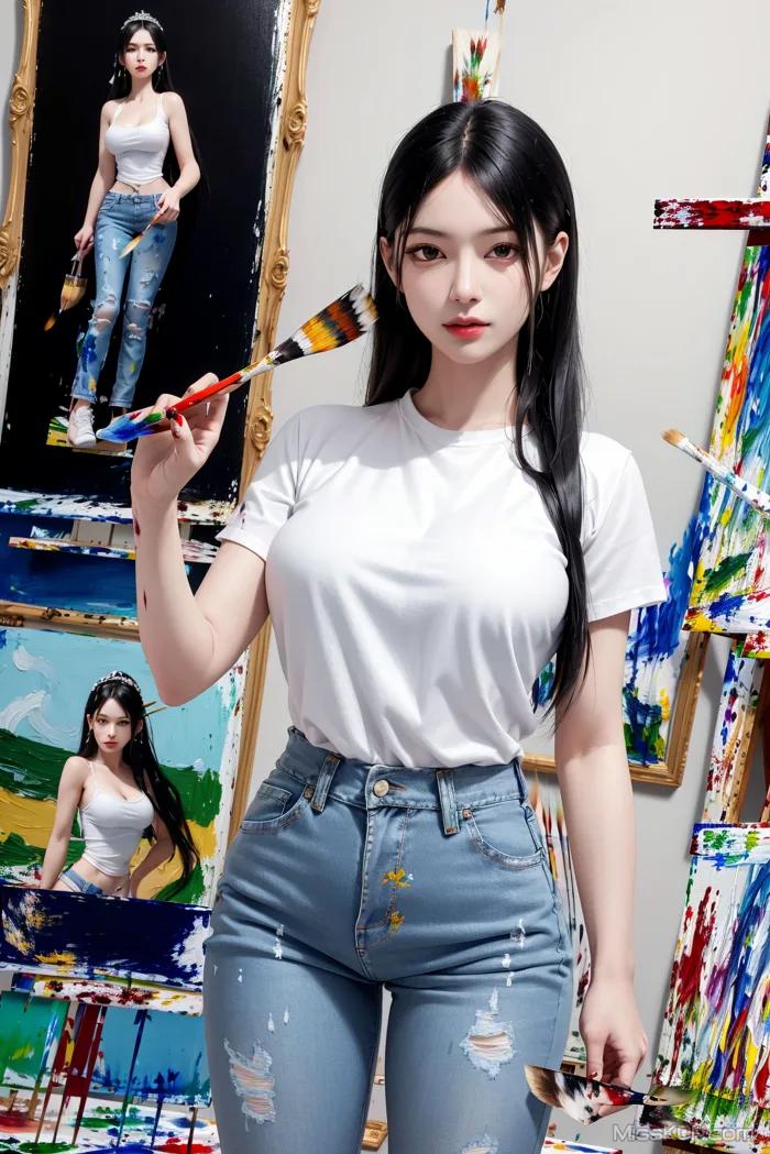 AI 生成] 美麗：繪畫 Art_extra (130 張照片)