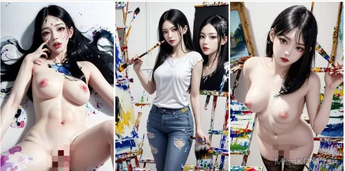 [AI Generated] Beautiful: Painting Art_extra (130 photos)