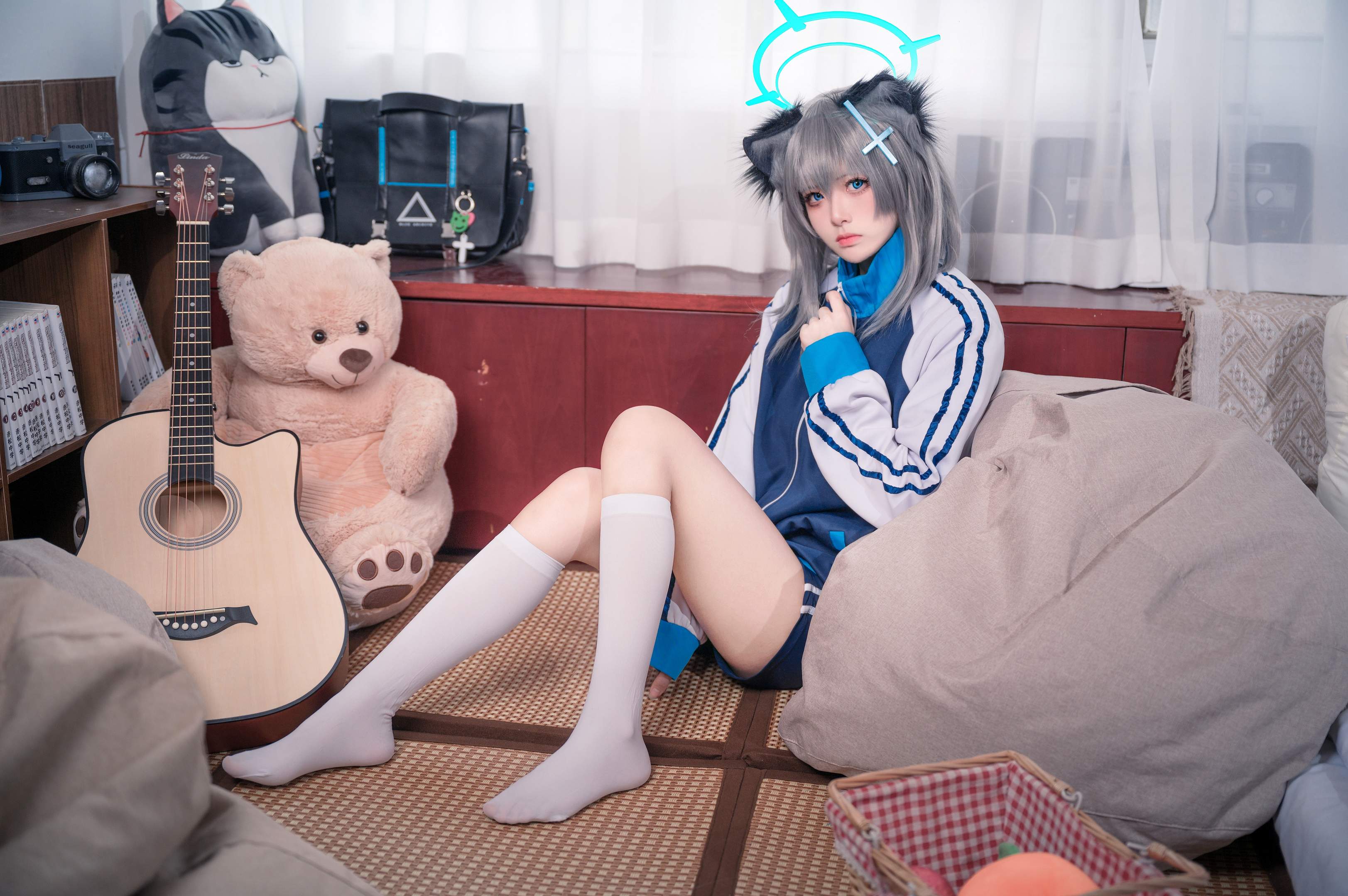 九柒喵 - 体操服白子 17P