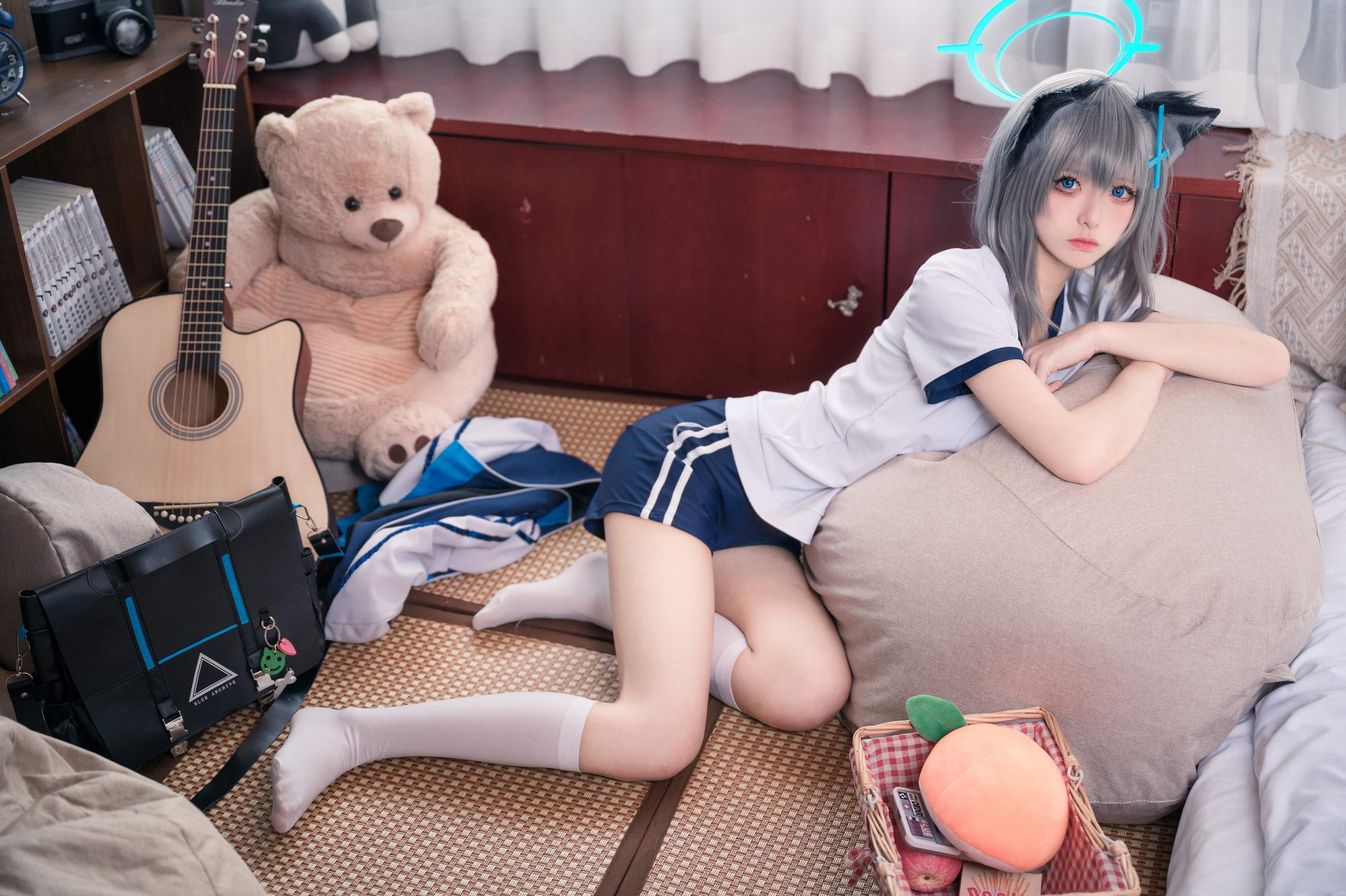 九柒喵 - 体操服白子 17P