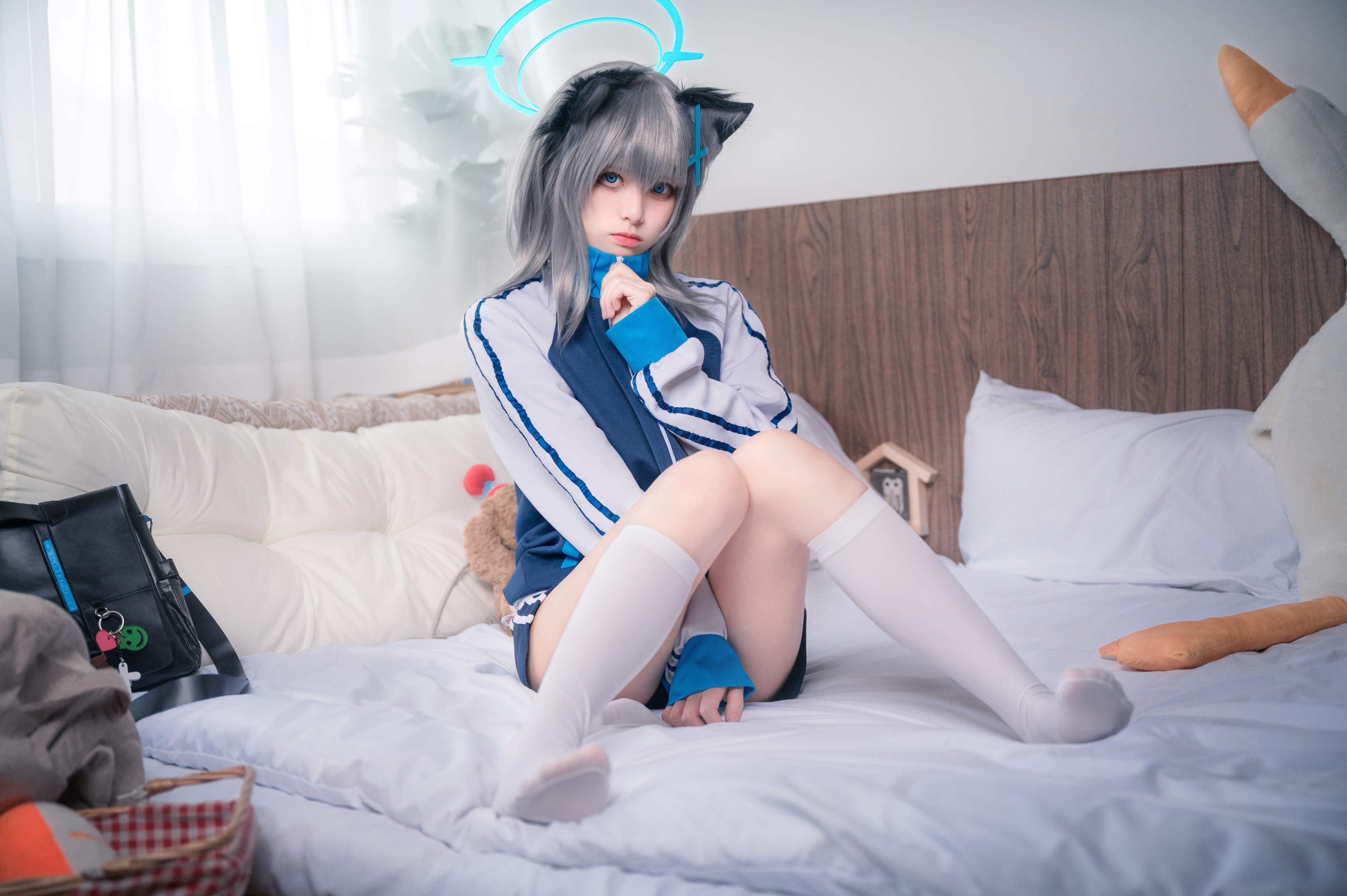 九柒喵 - 体操服白子 17P