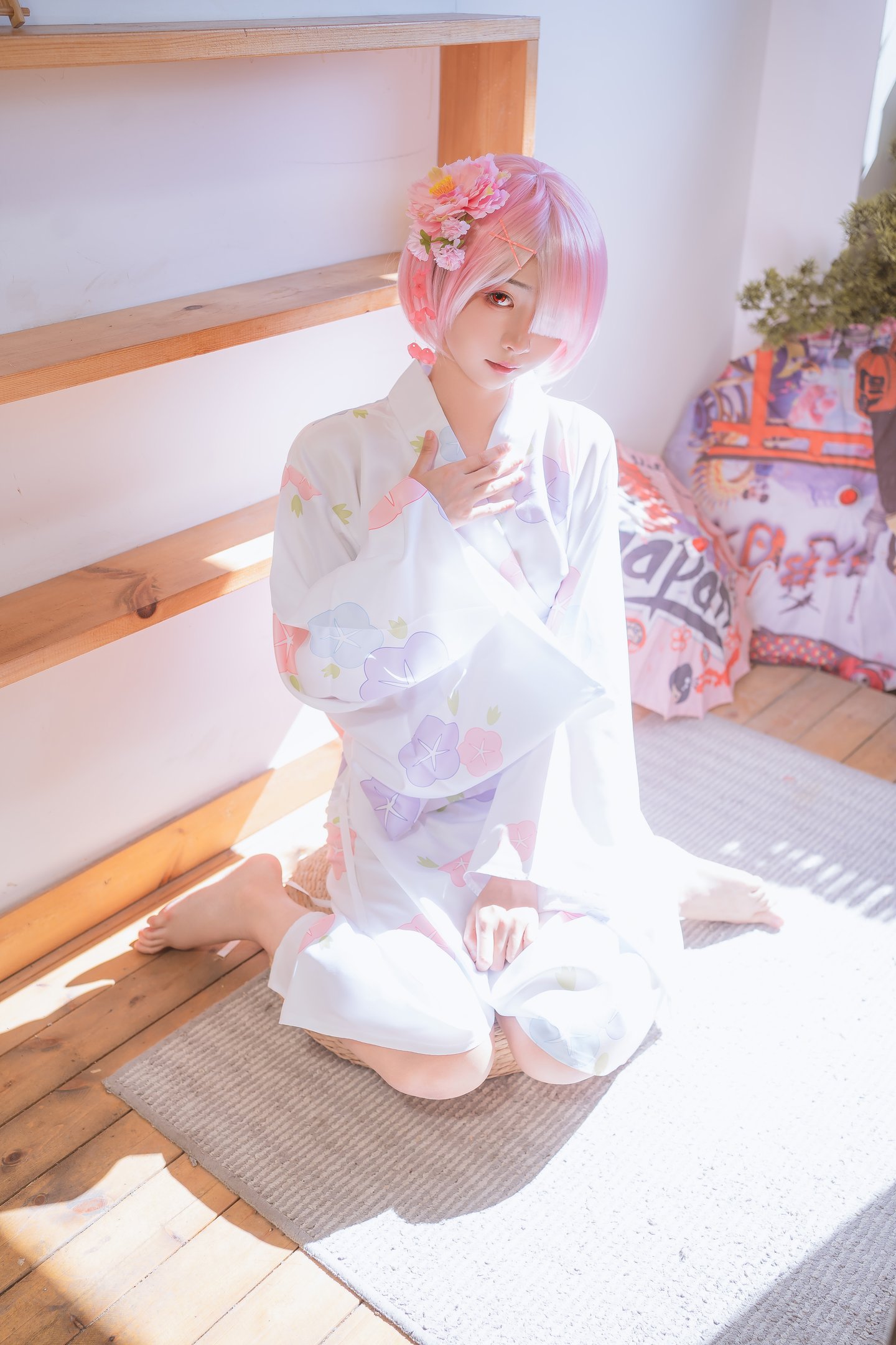 Kinngyo 喵小吉 Ram&Rem Photo Set 103P2V