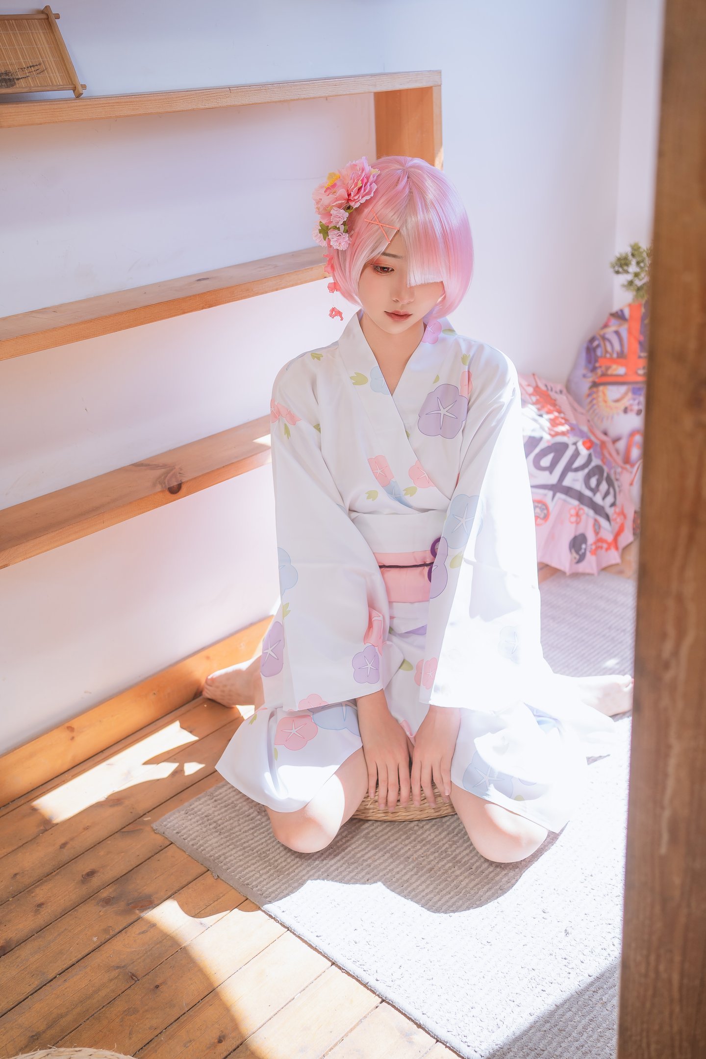 Kinngyo 喵小吉 Ram&Rem Photo Set 103P2V