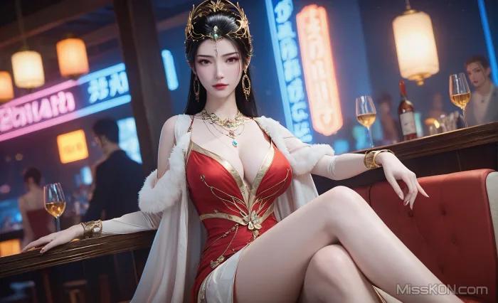AI Generated] 仙逆-红蝶【墨迹】 (286 รูปภาพ)