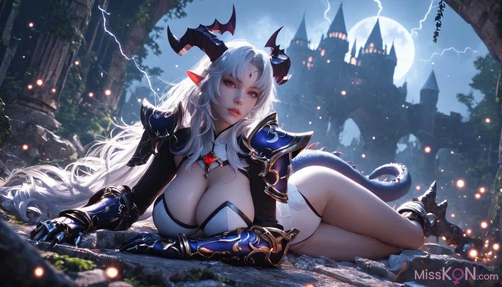 '[AI Generated] Rồng Nương【墨迹】 (146 ảnh)'