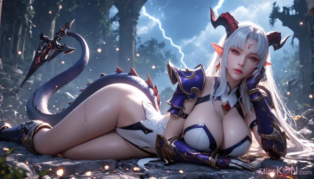 '[AI Generated] Rồng Nương【墨迹】 (146 ảnh)'