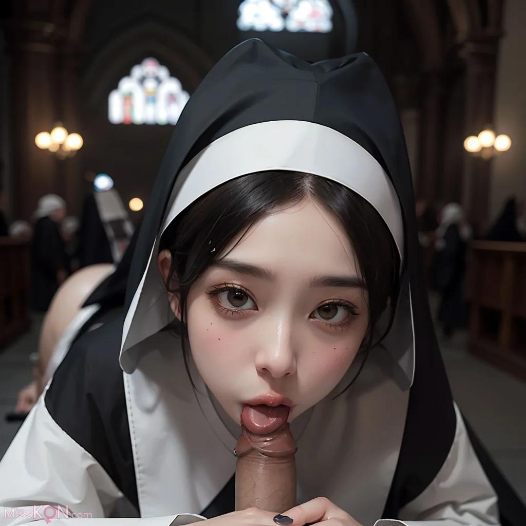 Được tạo bởi AI] Đẹp: Lust Nun_extra (144 ảnh)