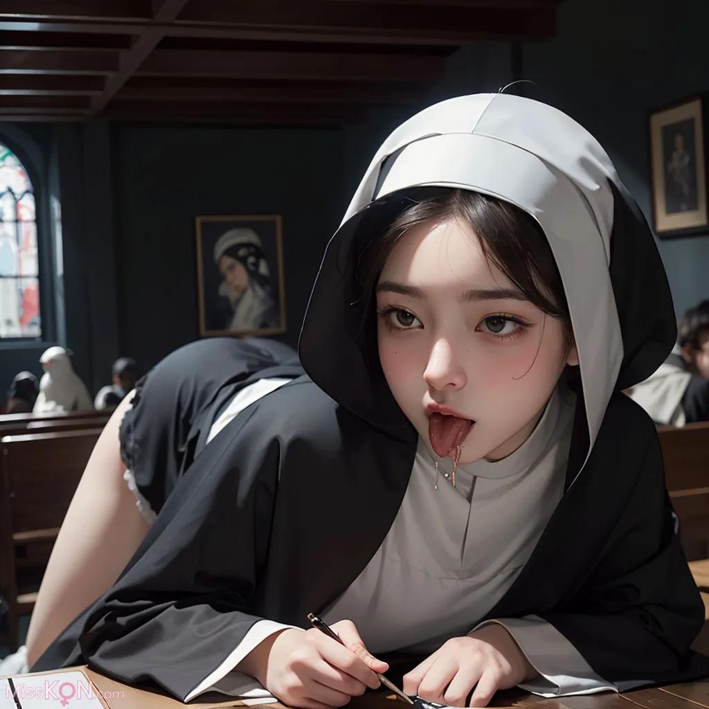 [AI Generated] Beautiful: Lust Nun_extra (144 phoos)