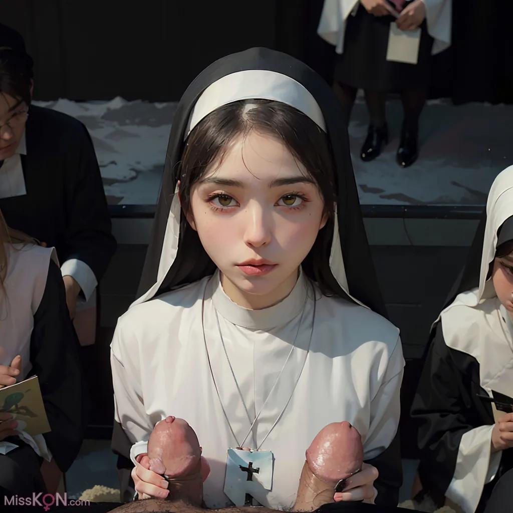 [AI Generated] Beautiful: Lust Nun_extra (144 phoos)