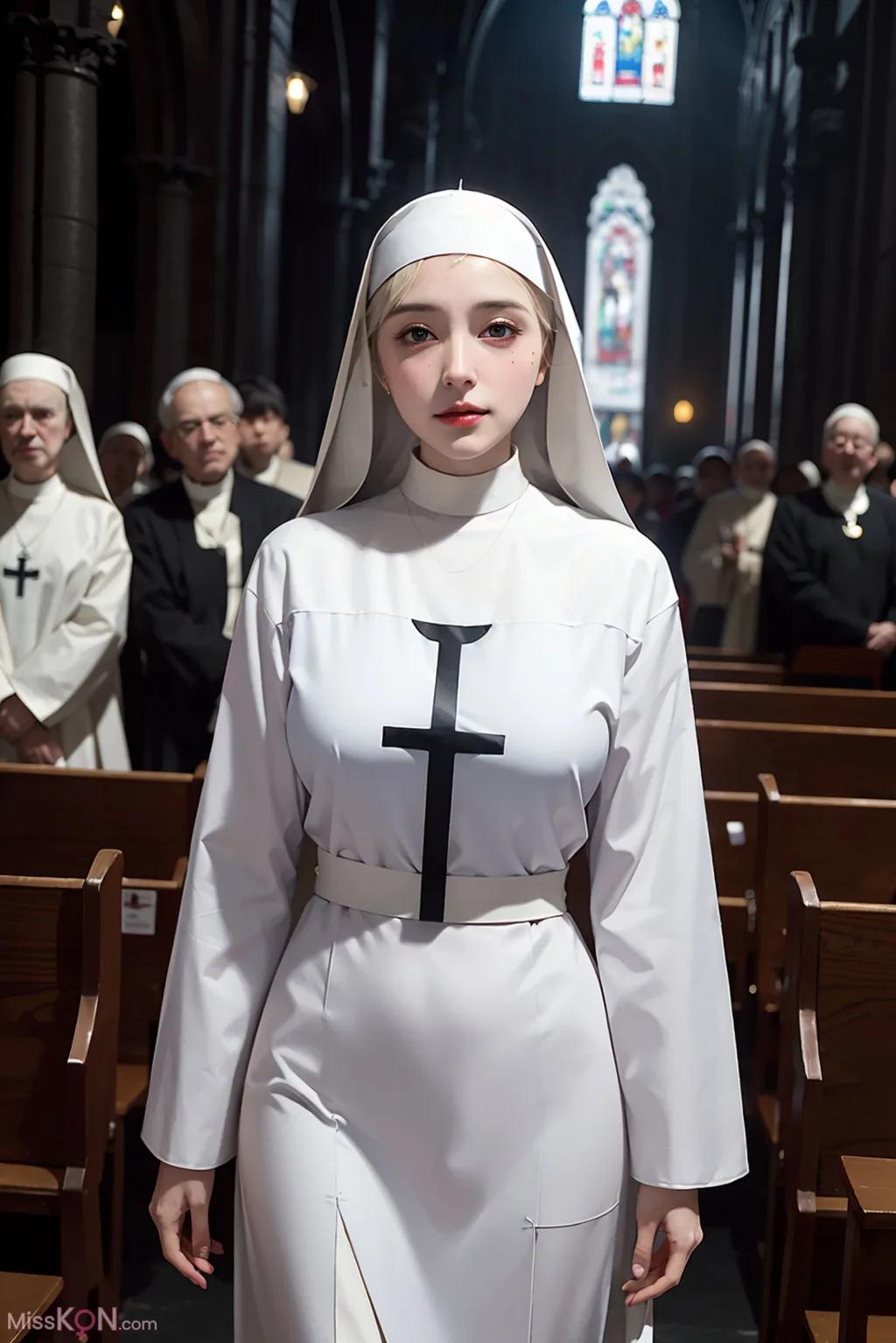 [AI Generated] Beautiful: Lust Nun_extra (144 phoos)