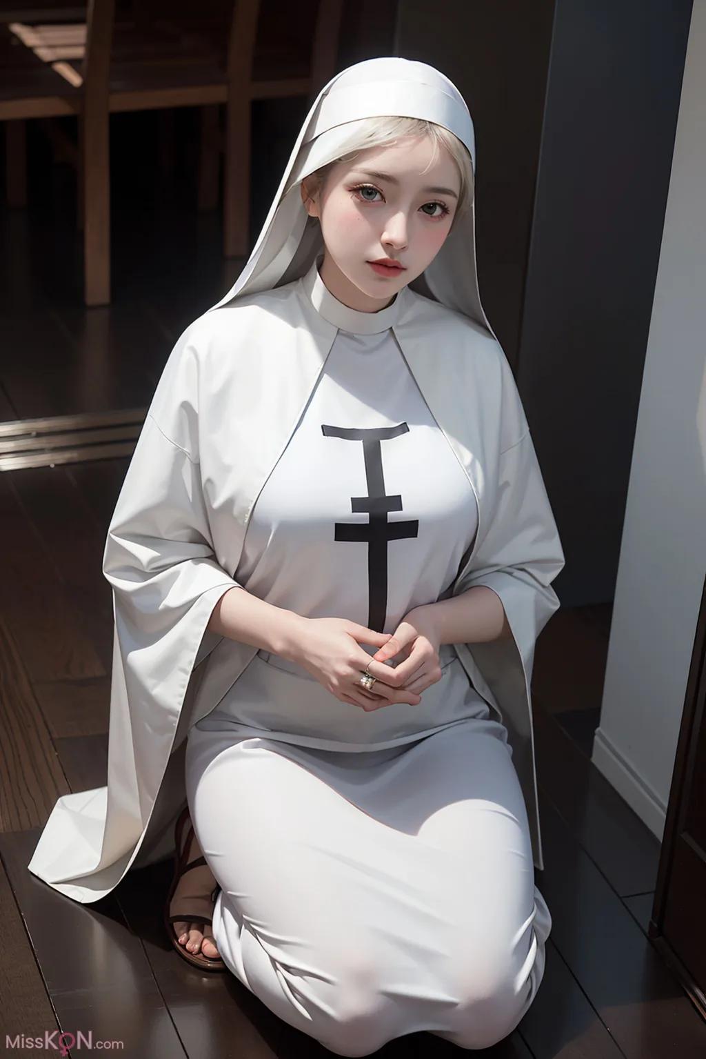 [AI Generated] Beautiful: Lust Nun_extra (144 phoos)
