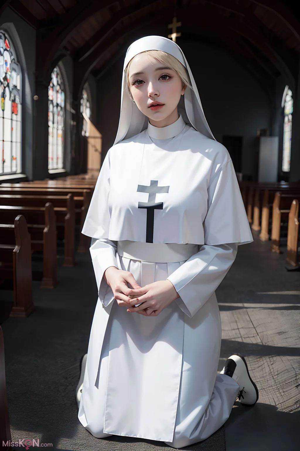 [AI Generated] Beautiful: Lust Nun_extra (144 phoos)