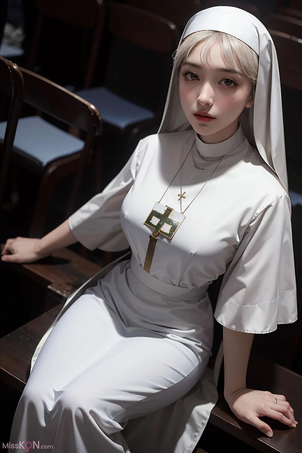 [AI Generated] Beautiful: Lust Nun_extra (144 phoos)